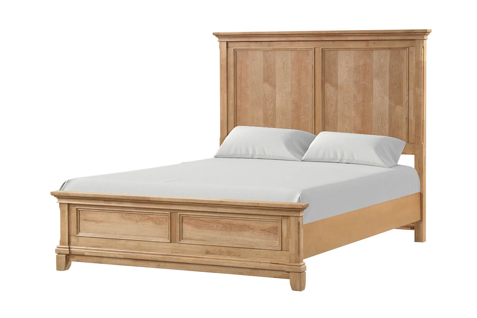 Mchenry Queen Bed, Natural Oak - Image 4