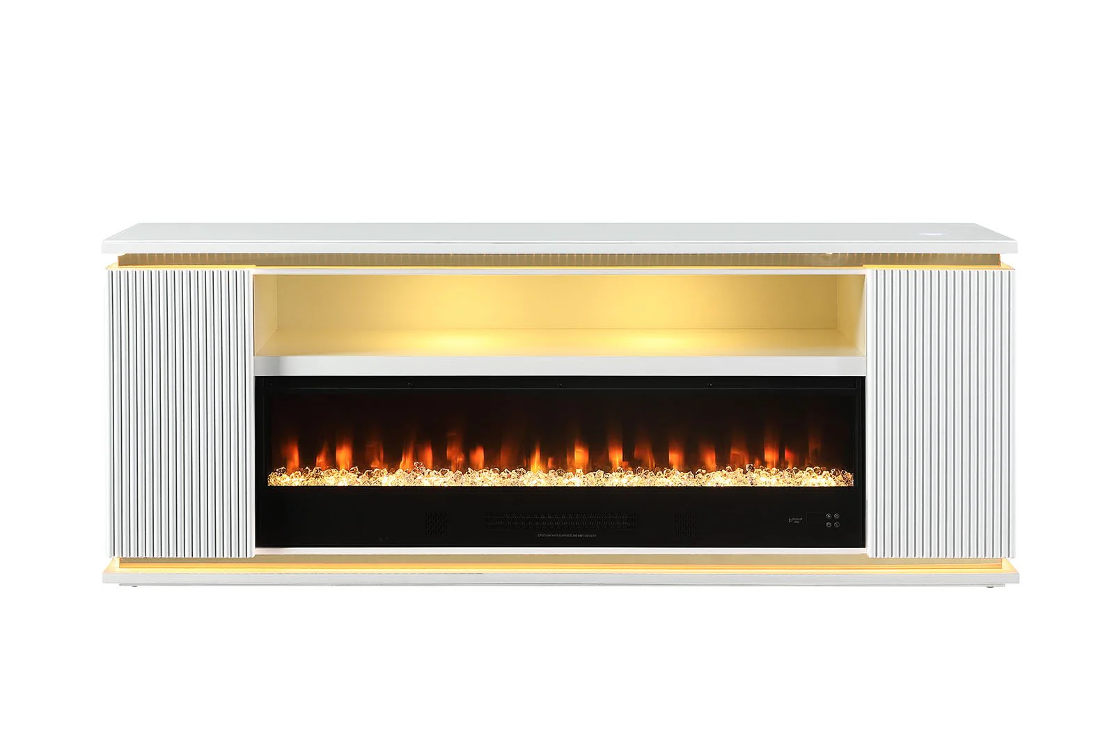 Medea 71" TV Stand w/ Electric Fireplace - Image 9