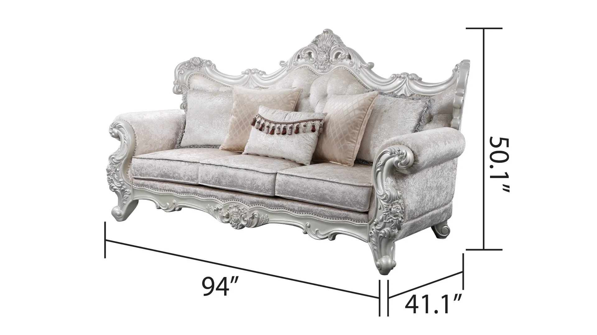 Melrose 2PC Living Room Set - Image 3