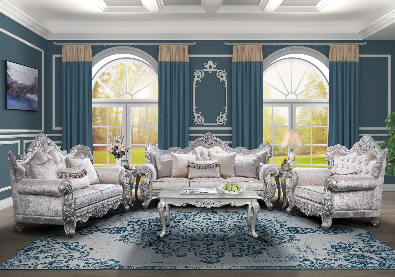 Melrose 3 Pc Living Room set - Image 8