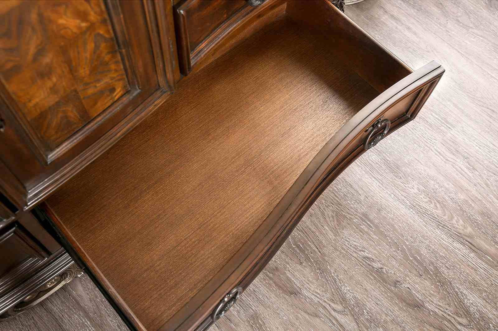 Menodora Queen Bed, Brown Cherry - Image 7
