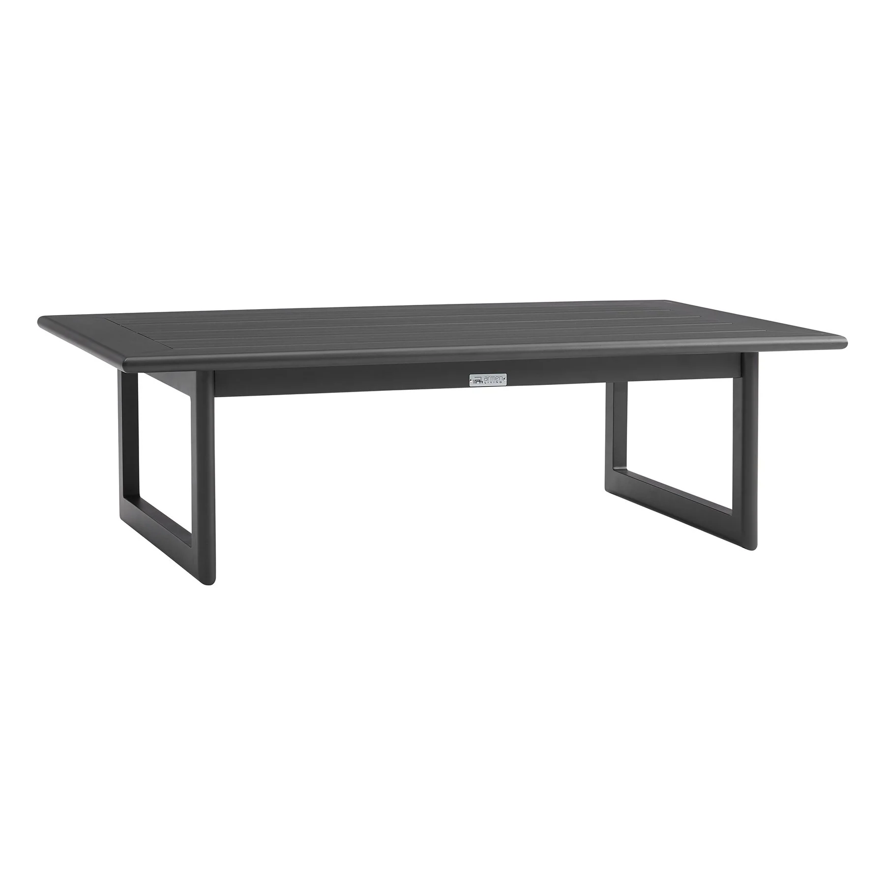 Menorca 4 Piece Outdoor Dark Gray Aluminum & Fabric Outdoor Conversation Set - Image 6