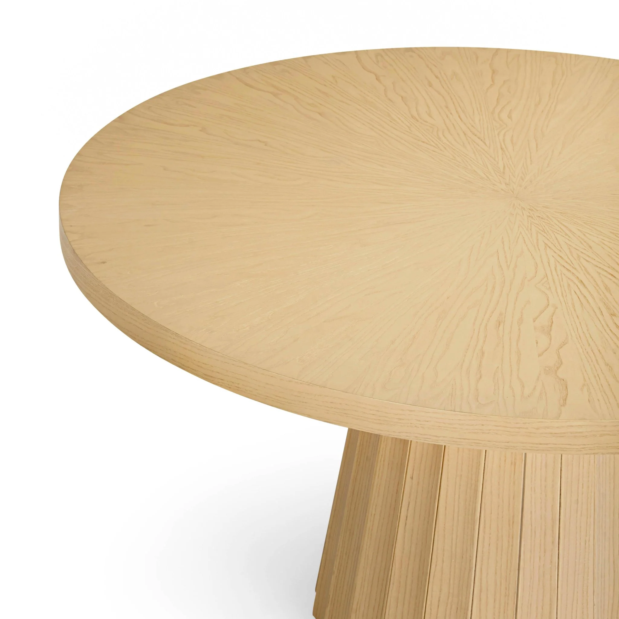 Meri Natural 56" Round Dining Table - Image 4