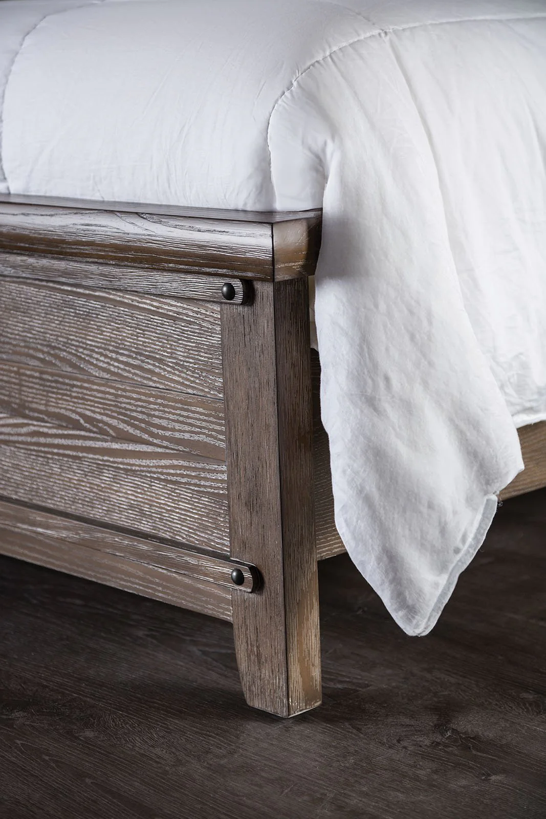 Merthyr E.King Bed, Brown - Image 3