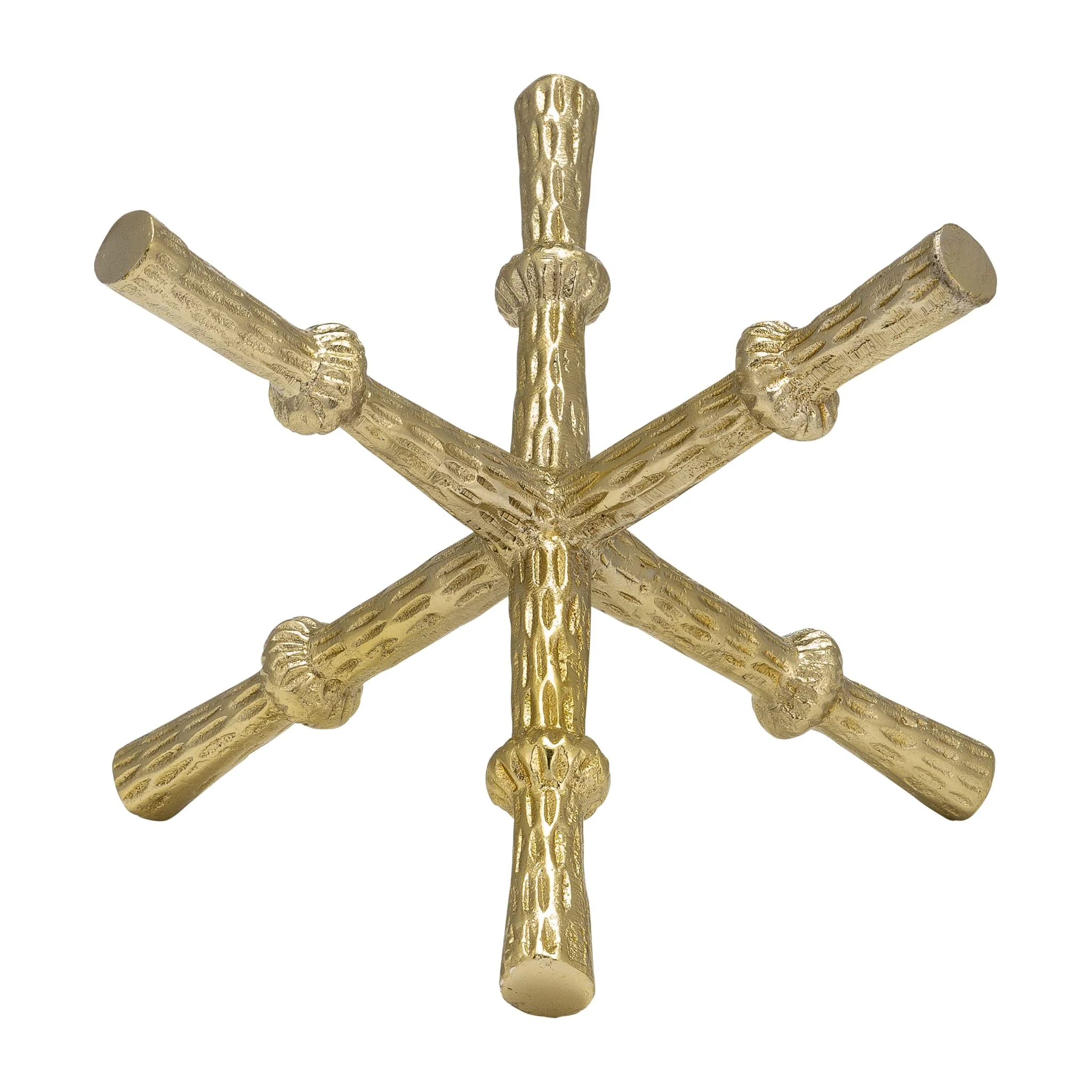 Metal, 10"h Jack Orb, Gold - Image 2