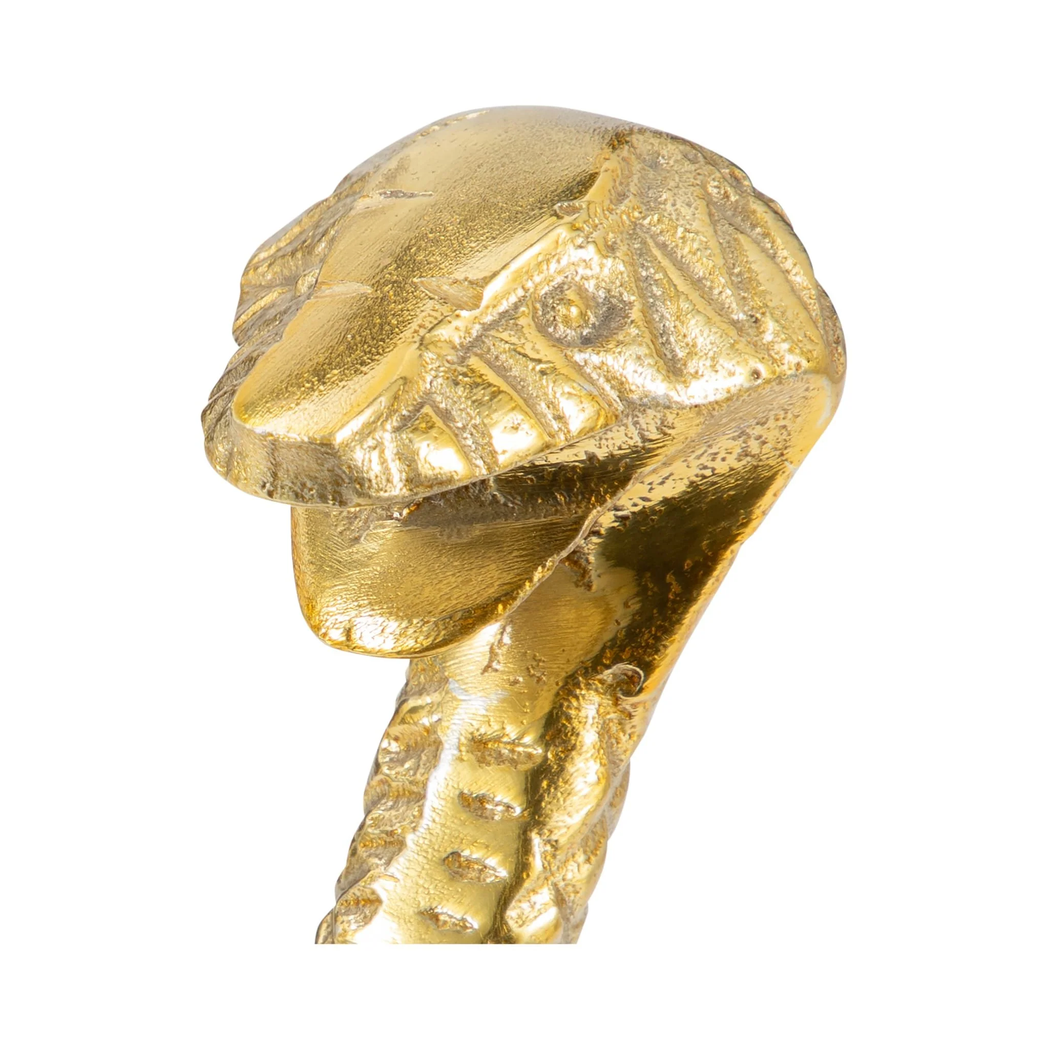Metal 10"h Snake, Gold - Image 5