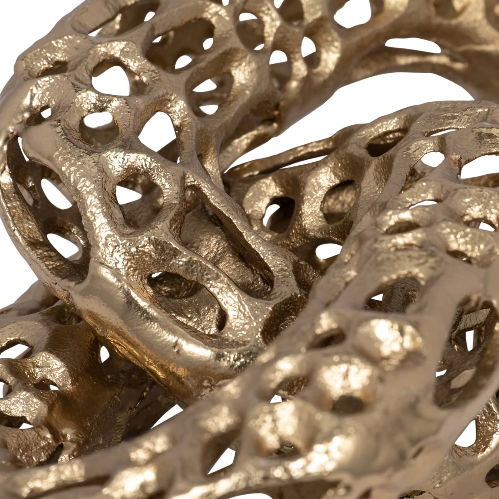 Metal, 12" 2-linked Chains, Gold - Image 4