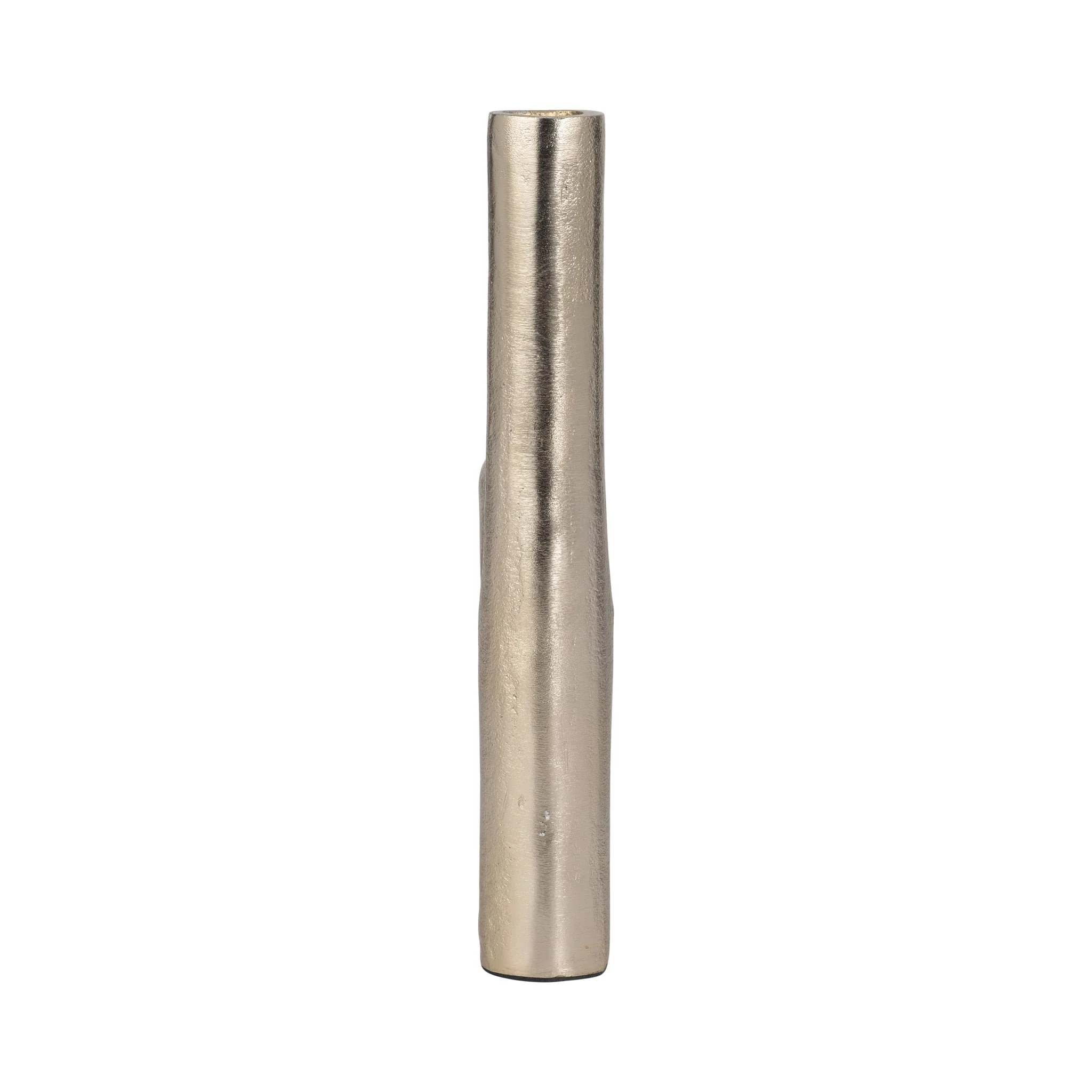 Metal, 12" Double Arch Vase, Champagne - Image 4