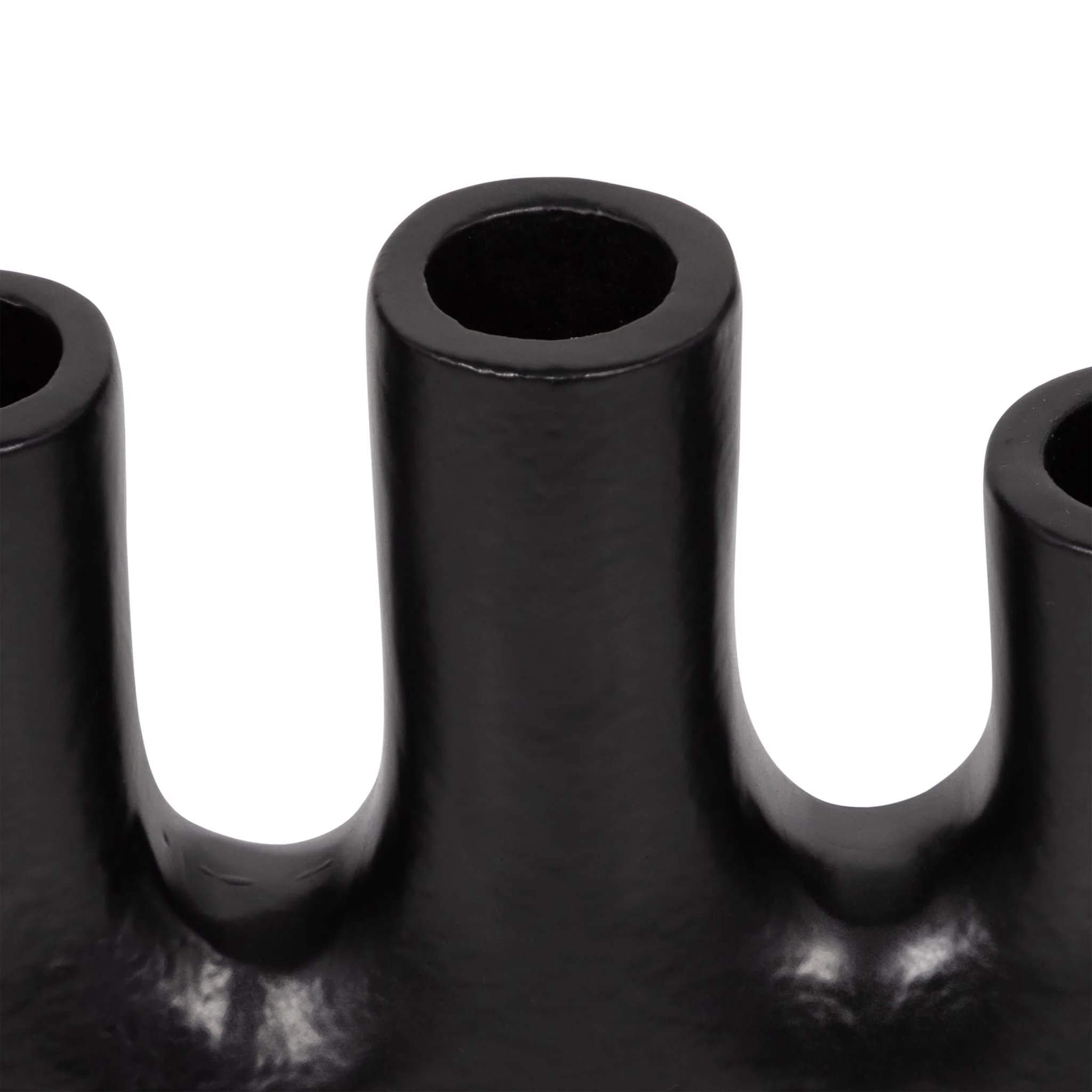 Metal, 13" 6 Taper Candelabra, Black - Image 5