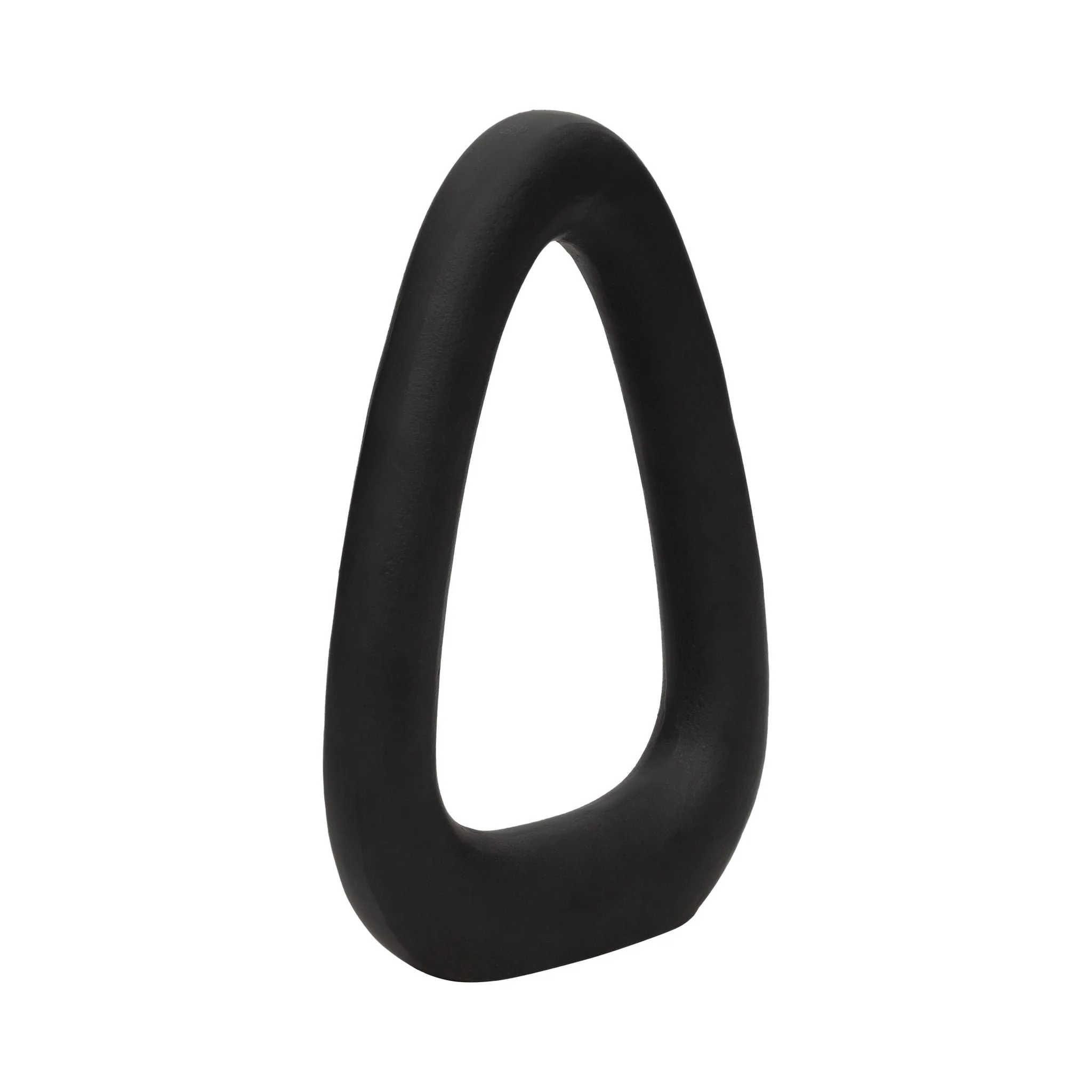 Metal, 14" Open Cut Out Sculpture, Black - Image 2