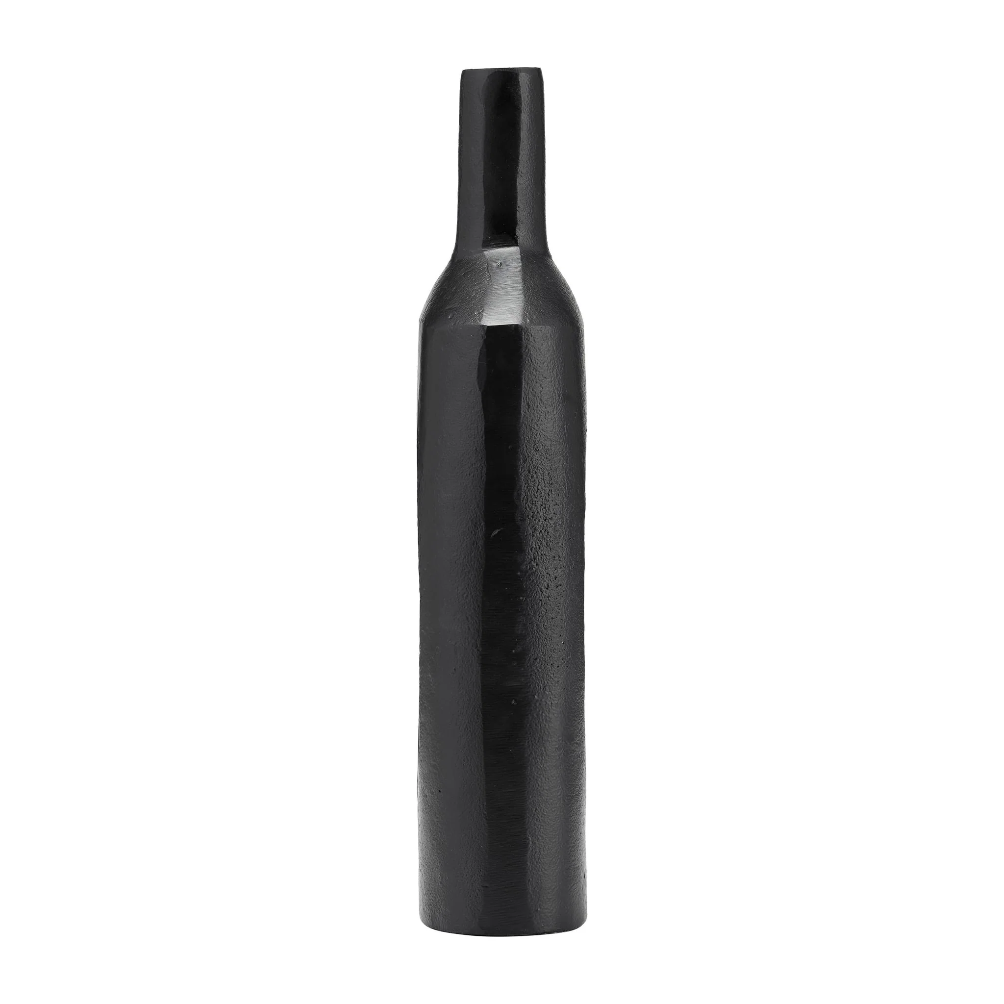 Metal,16"h,tall Modern Open Cut Out Vase,black - Image 3