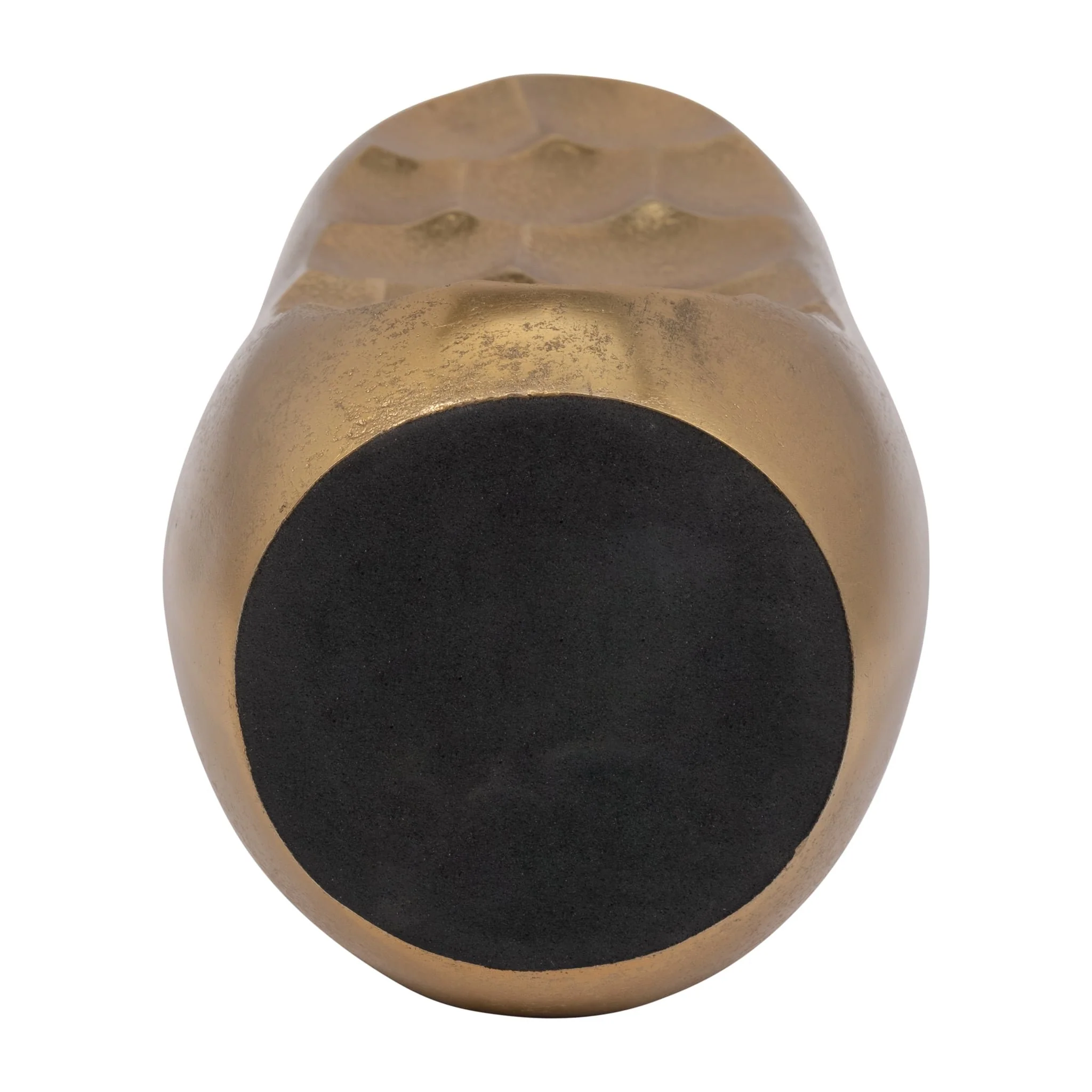 Metal, 19" Cut-out Vase, Gold - Image 7