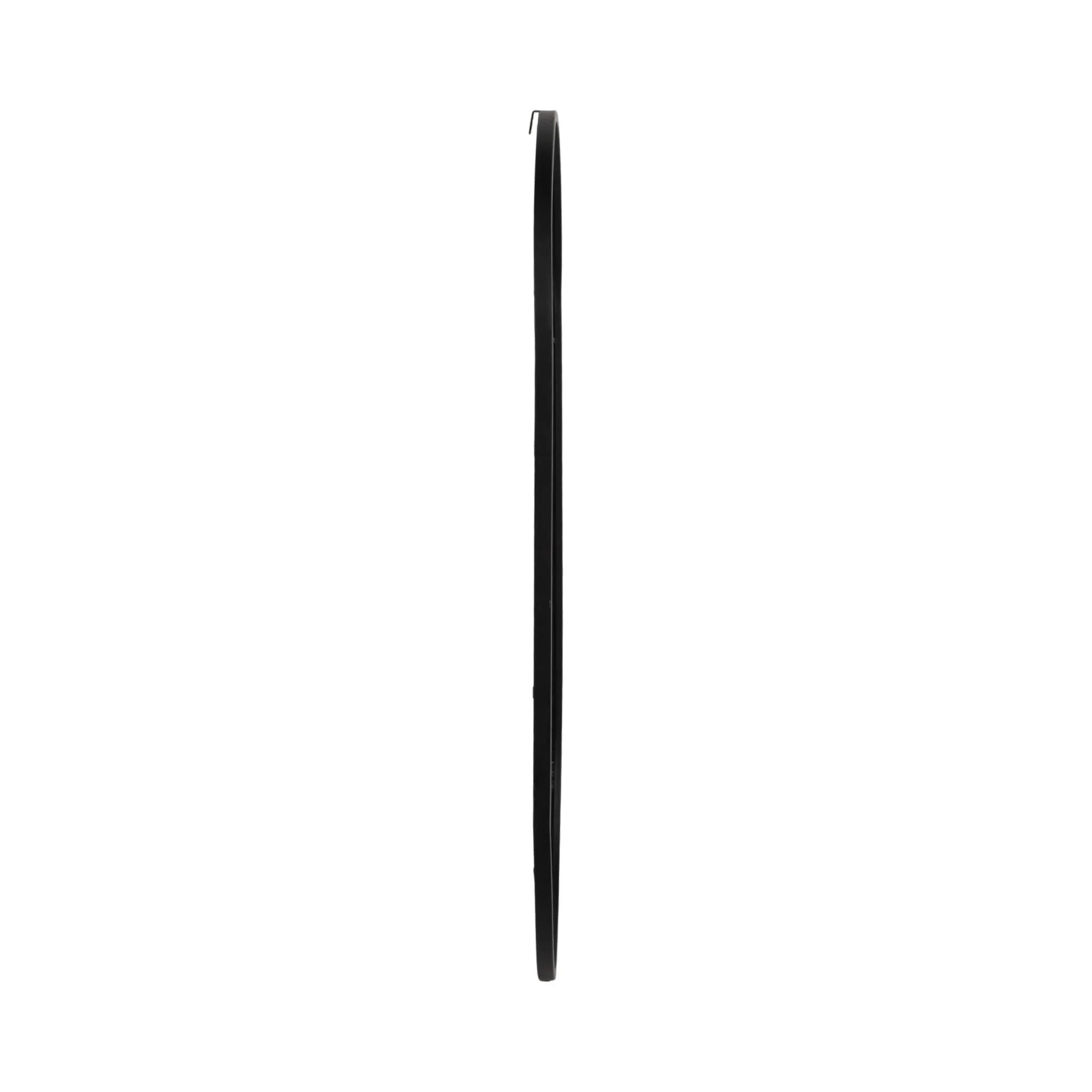 Metal, 20x40 Capsule Mirror, Black - Image 3