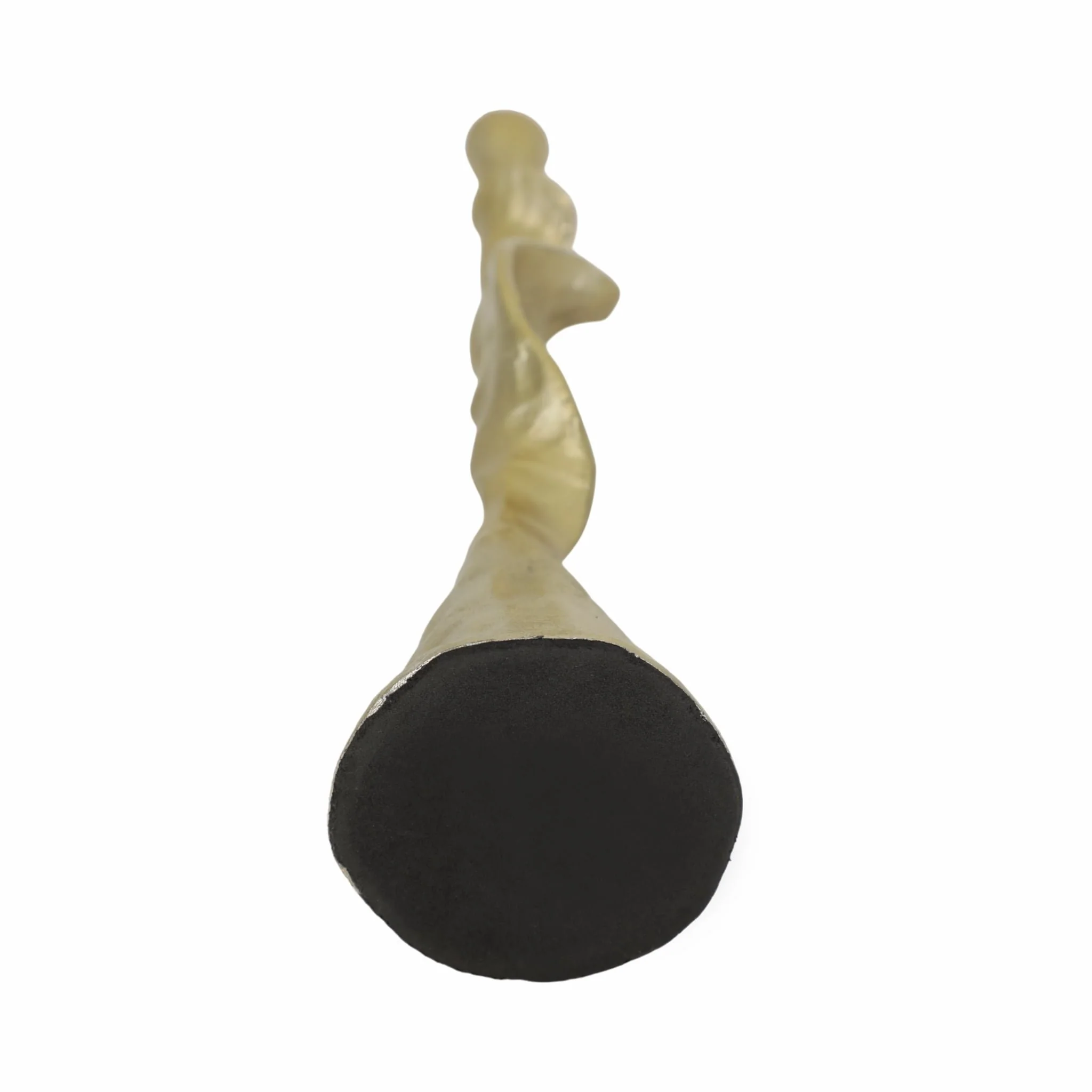 Metal, 21" Forged Taper Candleholder, Gold - Image 7