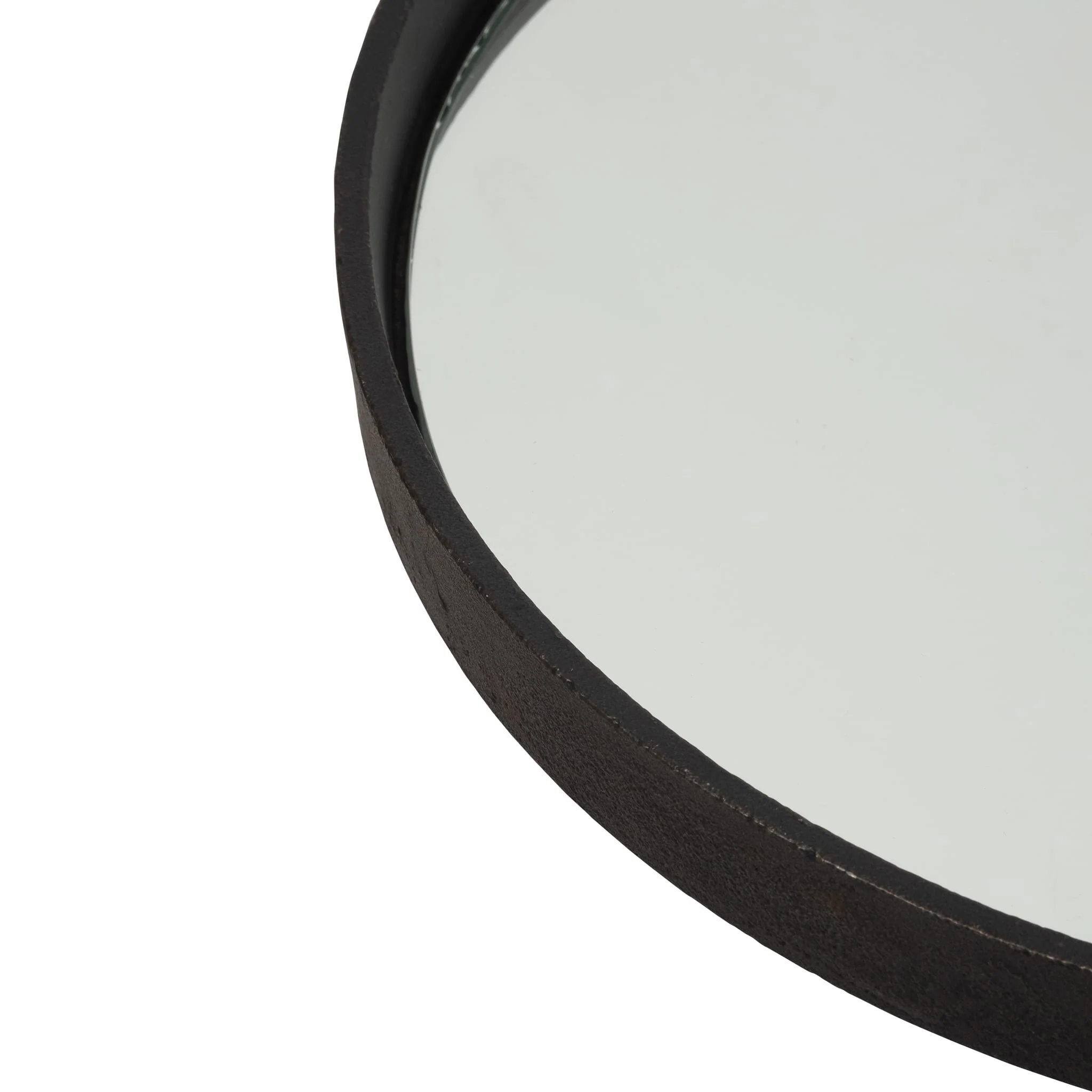 Metal, 22"h Orb Side Table, Mirror Top, Gld/blk - Image 4