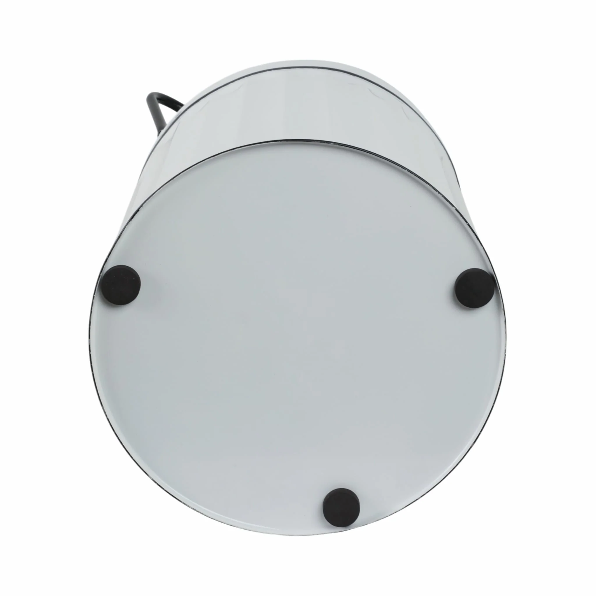 Metal 24"h Milk Bucket, White - Image 7