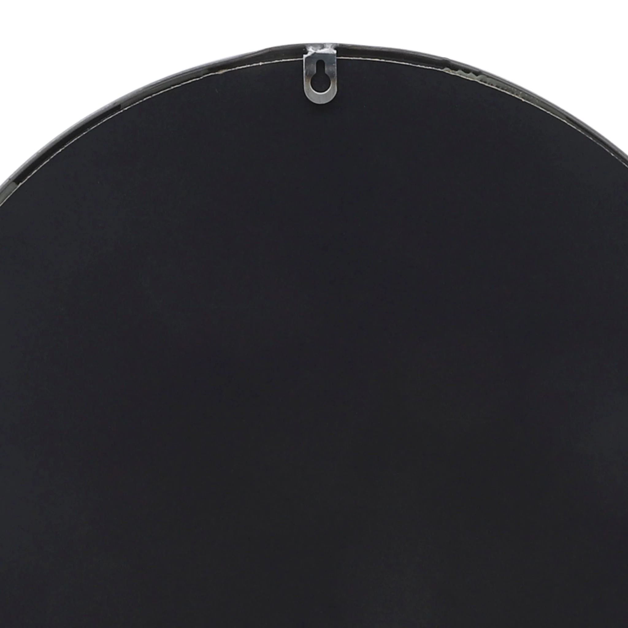 Metal, 24"h, Mirror With Man Deco, Black - Image 5
