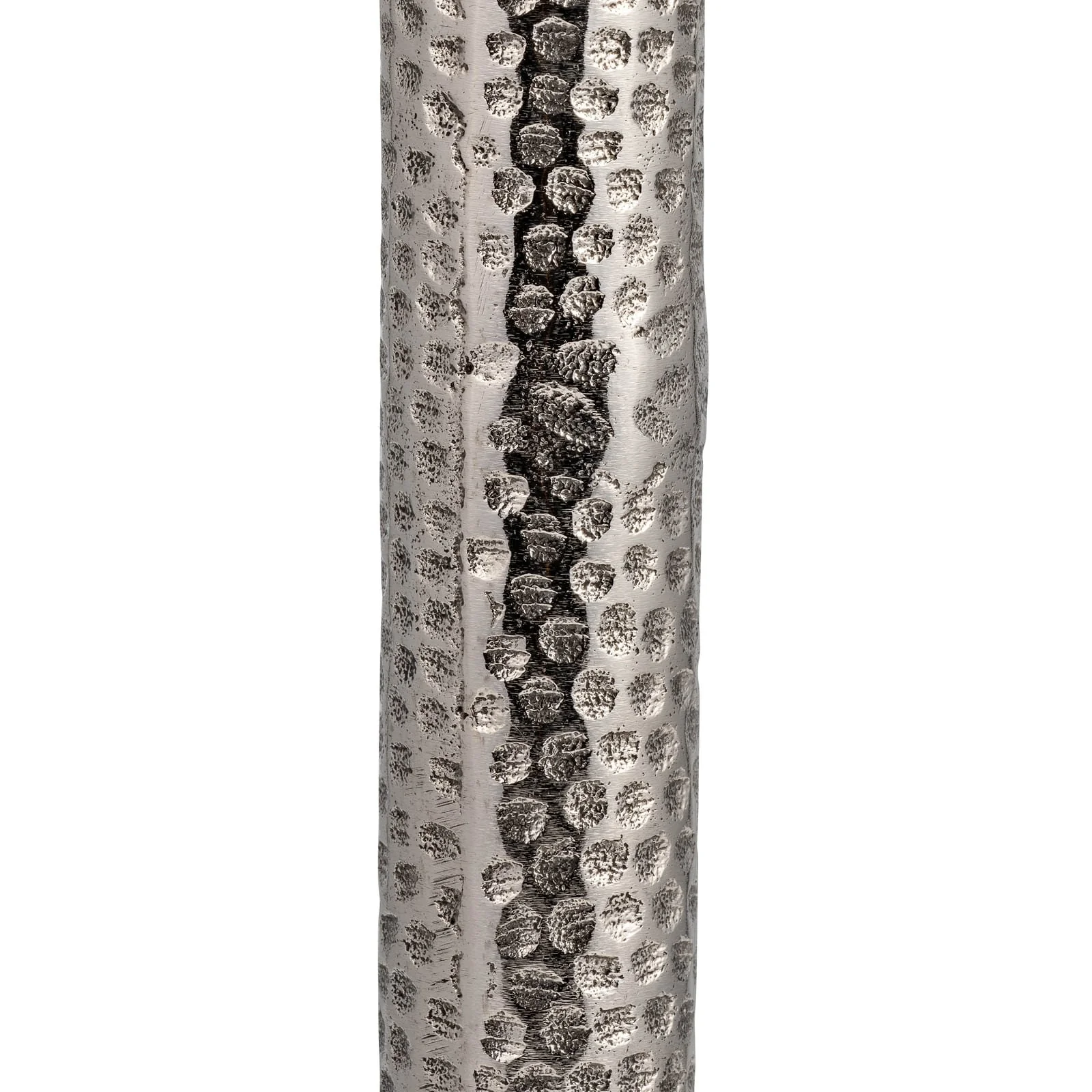 Metal, 24"h Round Drink Table - Flat Base, Silver - Image 4