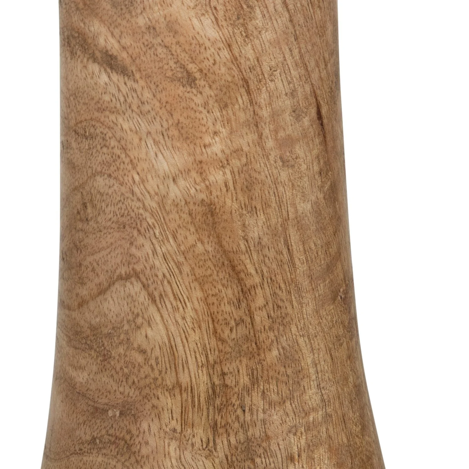 Metal, 28" Mushroom W/ Wood Base, Gold - Image 5