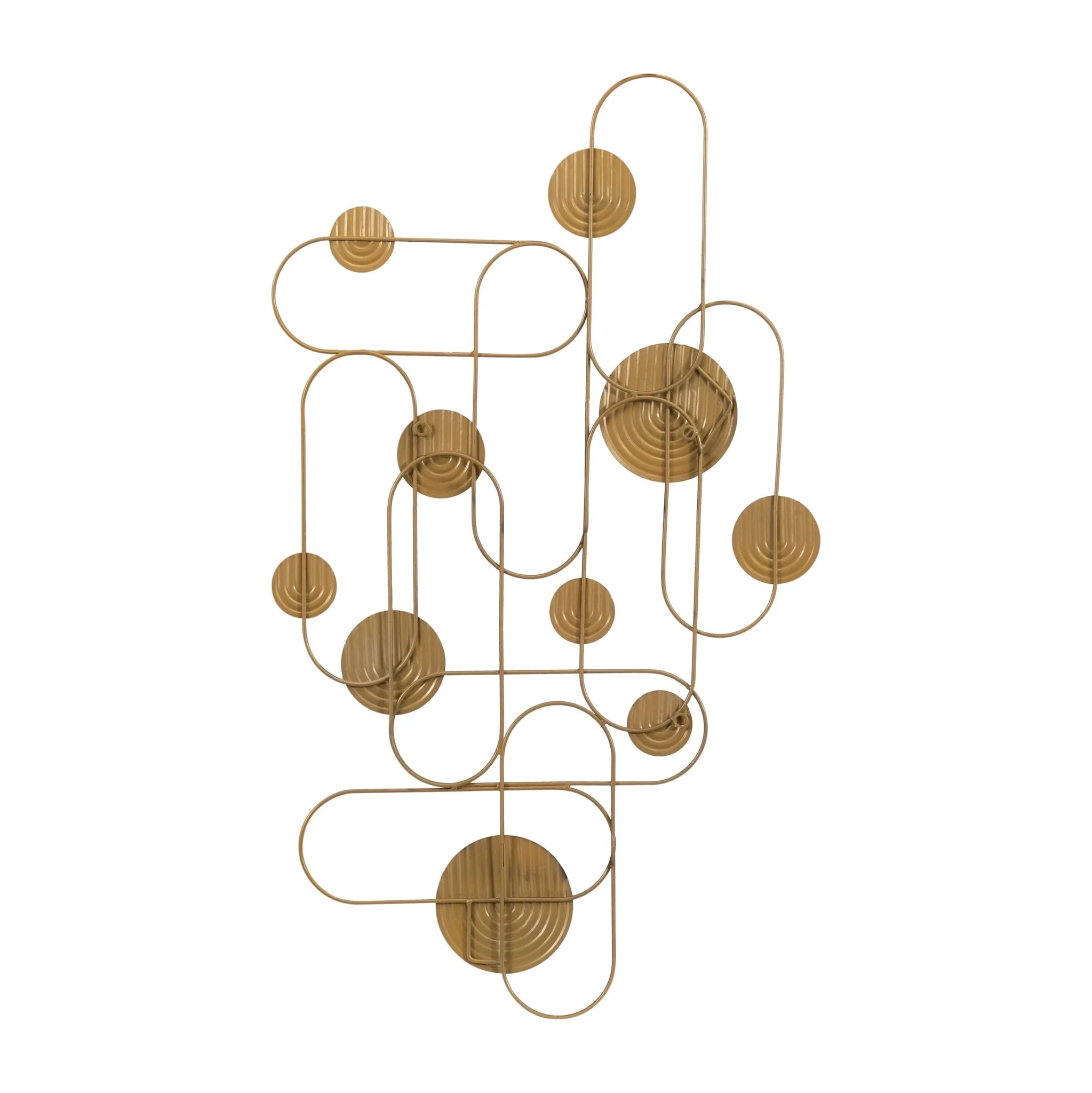 Metal, 33" Arch Discs Wall Decor, Multi Wb - Image 5
