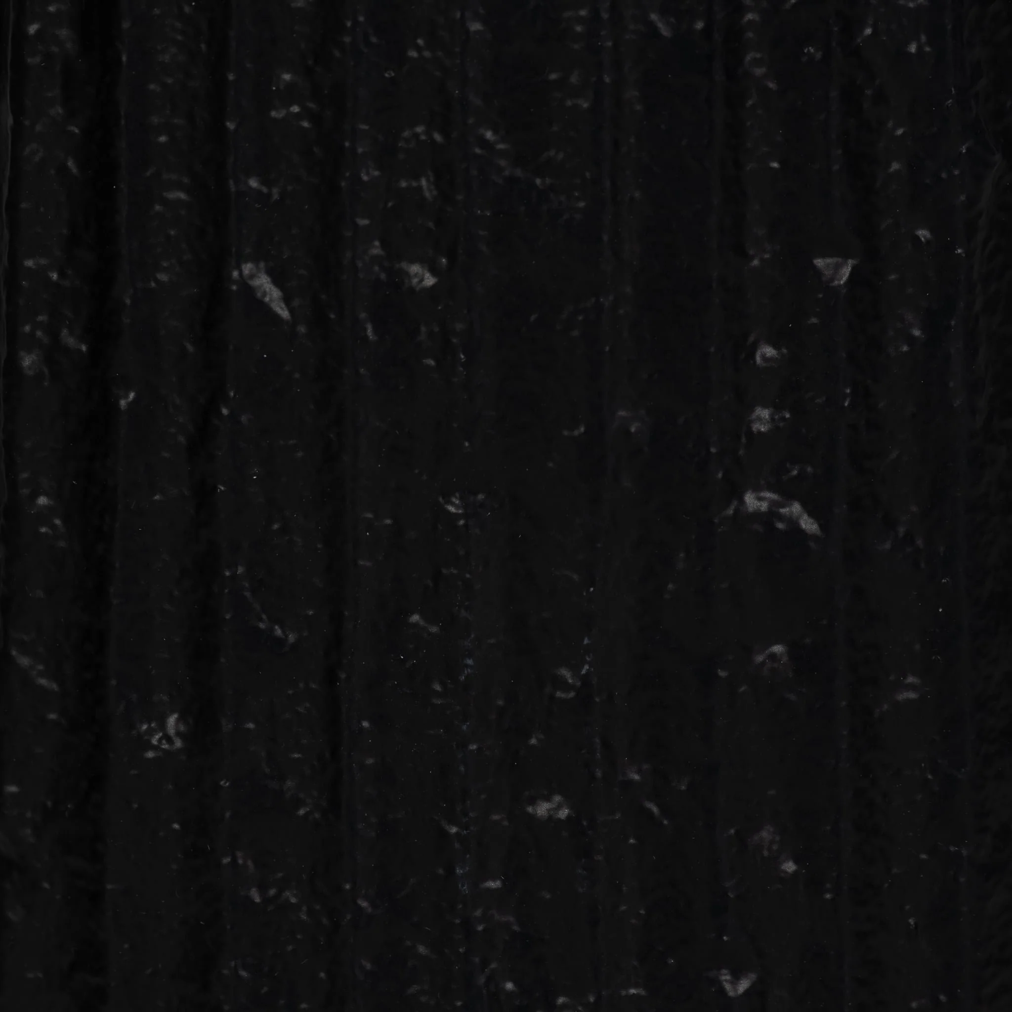 Metal, 35" Ribbed Floor Vase, Black - Image 6