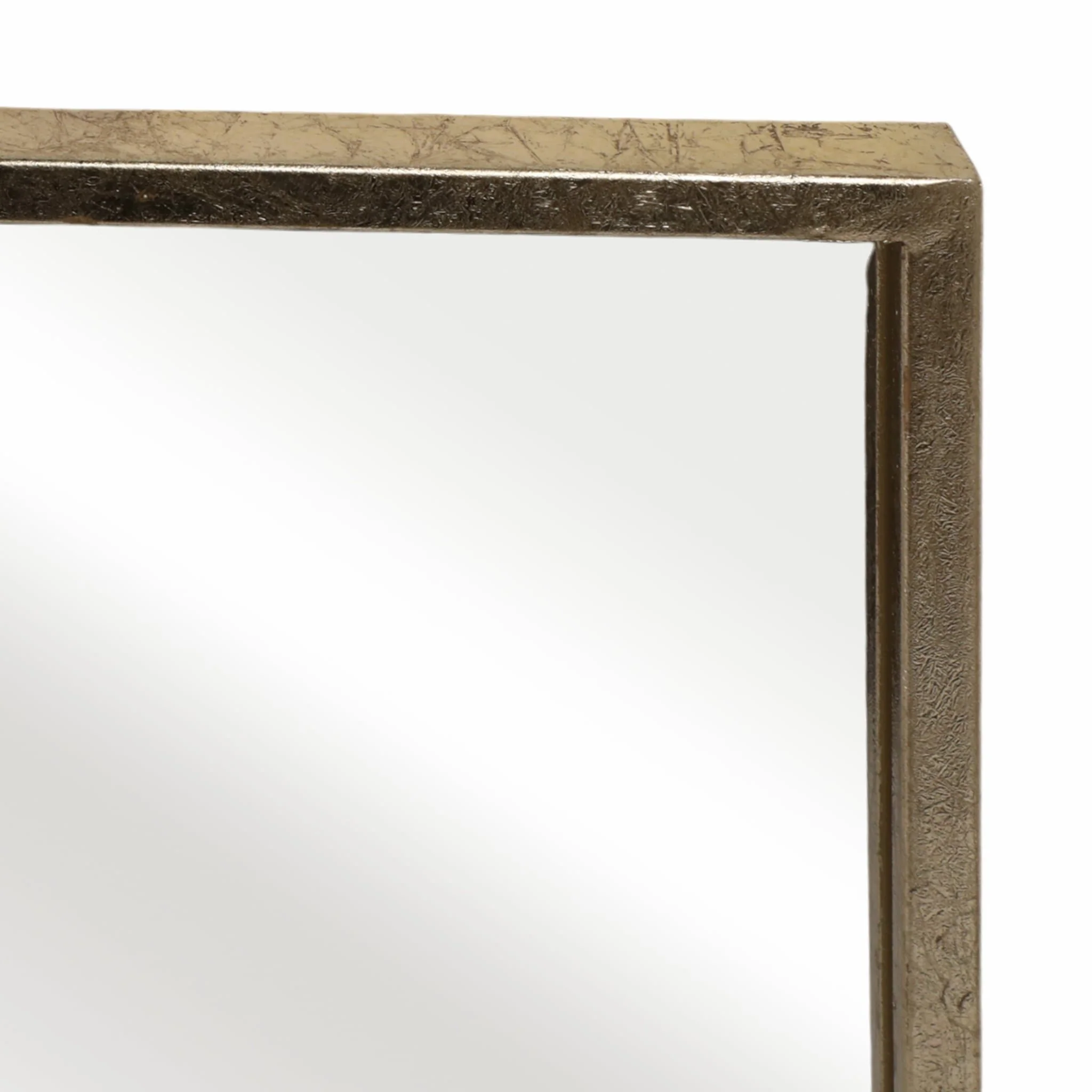Metal, 39x30 Arch Mirror, Gold - Image 5