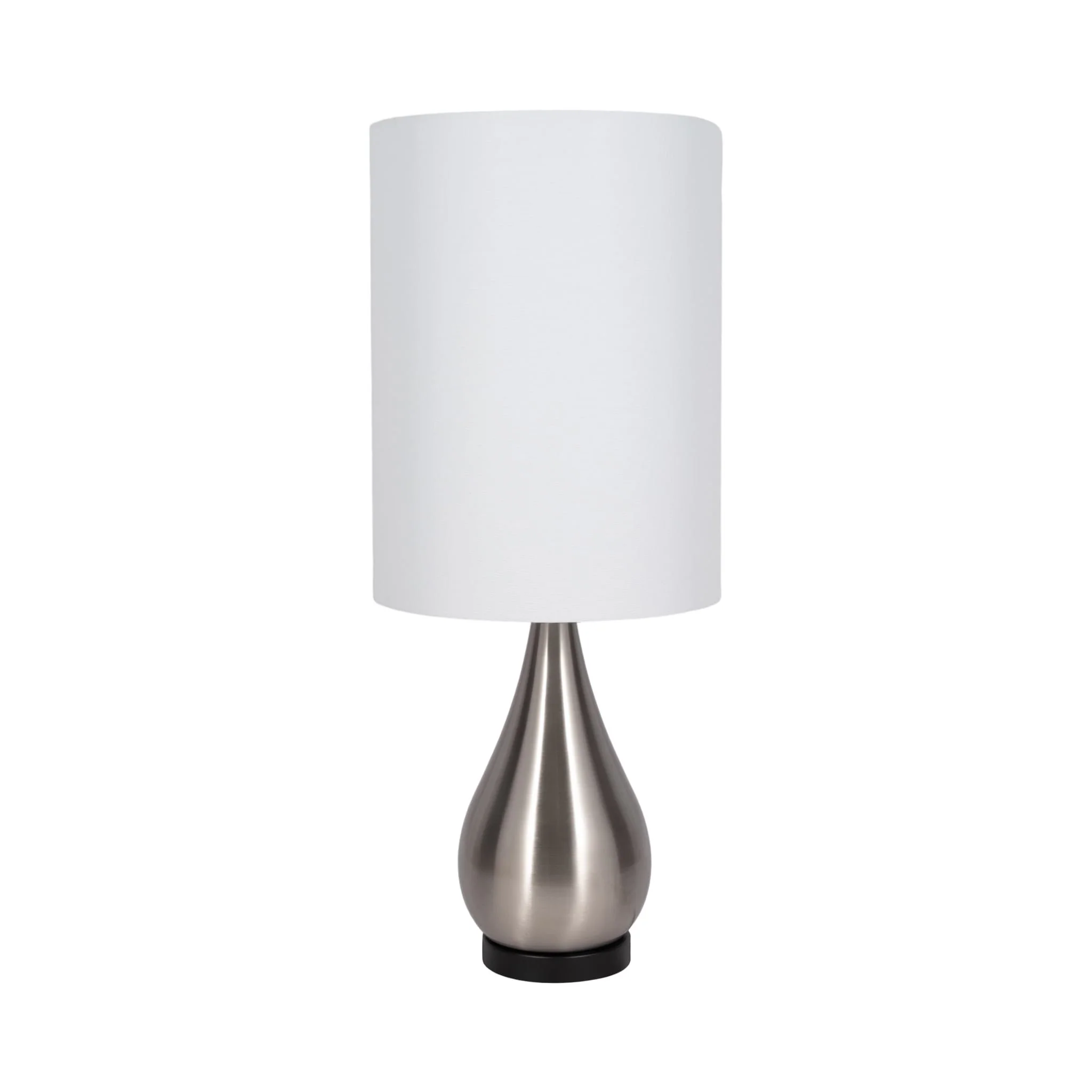 Metal 40" Teardrop Table Lamp, Silver - Image 3