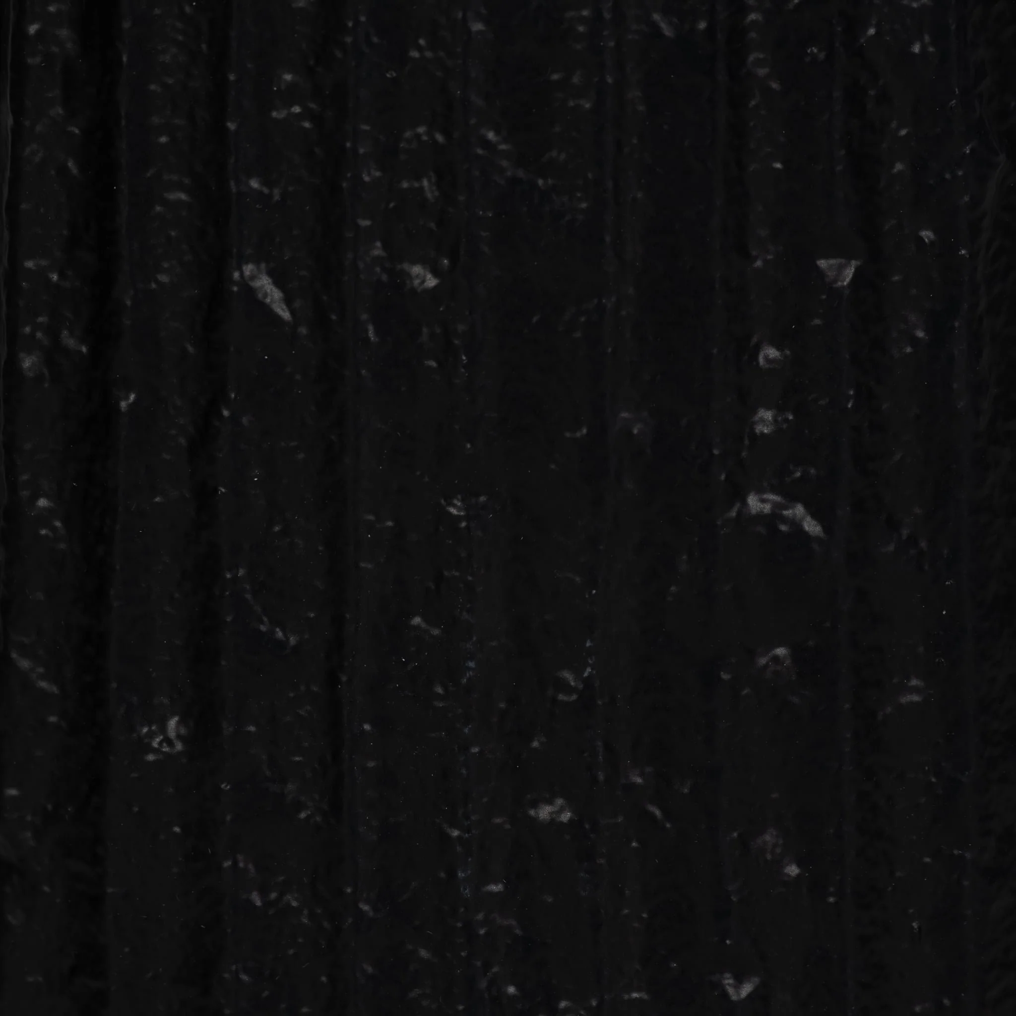 Metal, 48" Ribbed Floor Vase, Black - Image 6