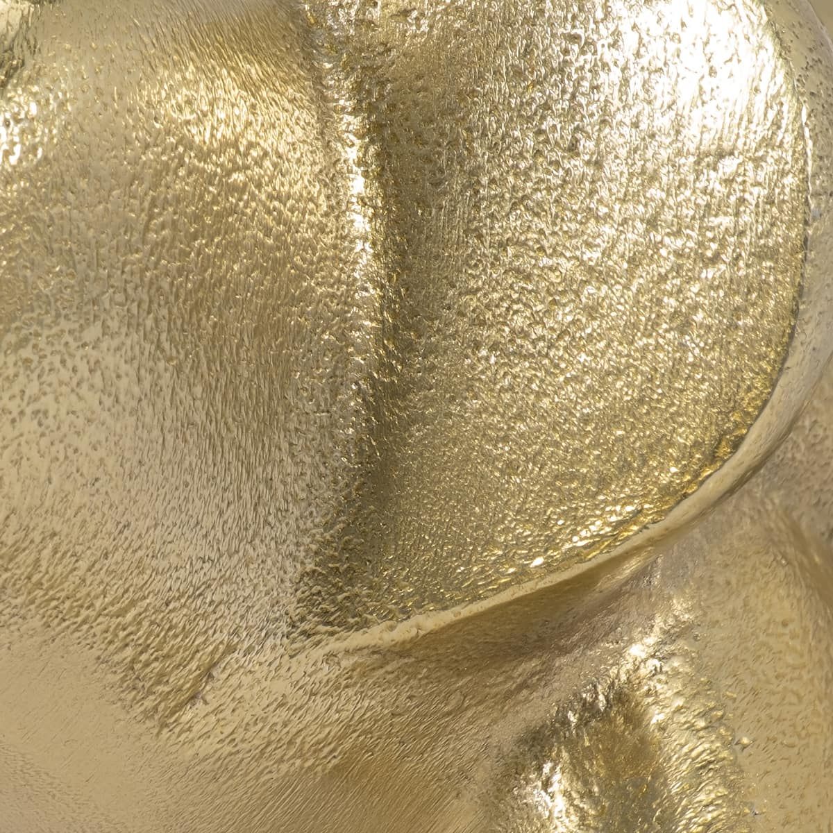 Metal, 6" Decorative Baloon Elephant. Gold - Image 4