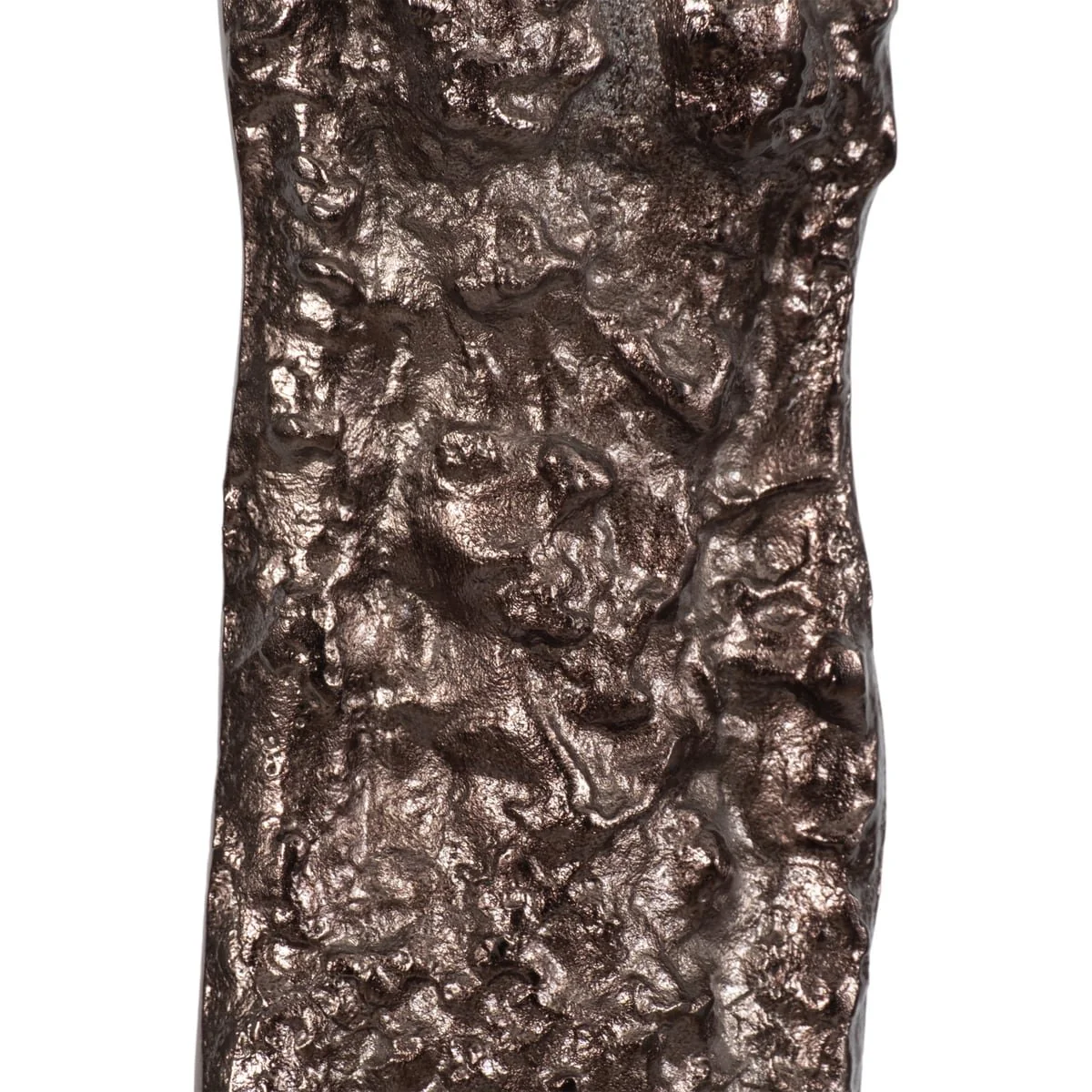 Metal, 69" Tribal Floor Sculpture, Bronze - Image 6