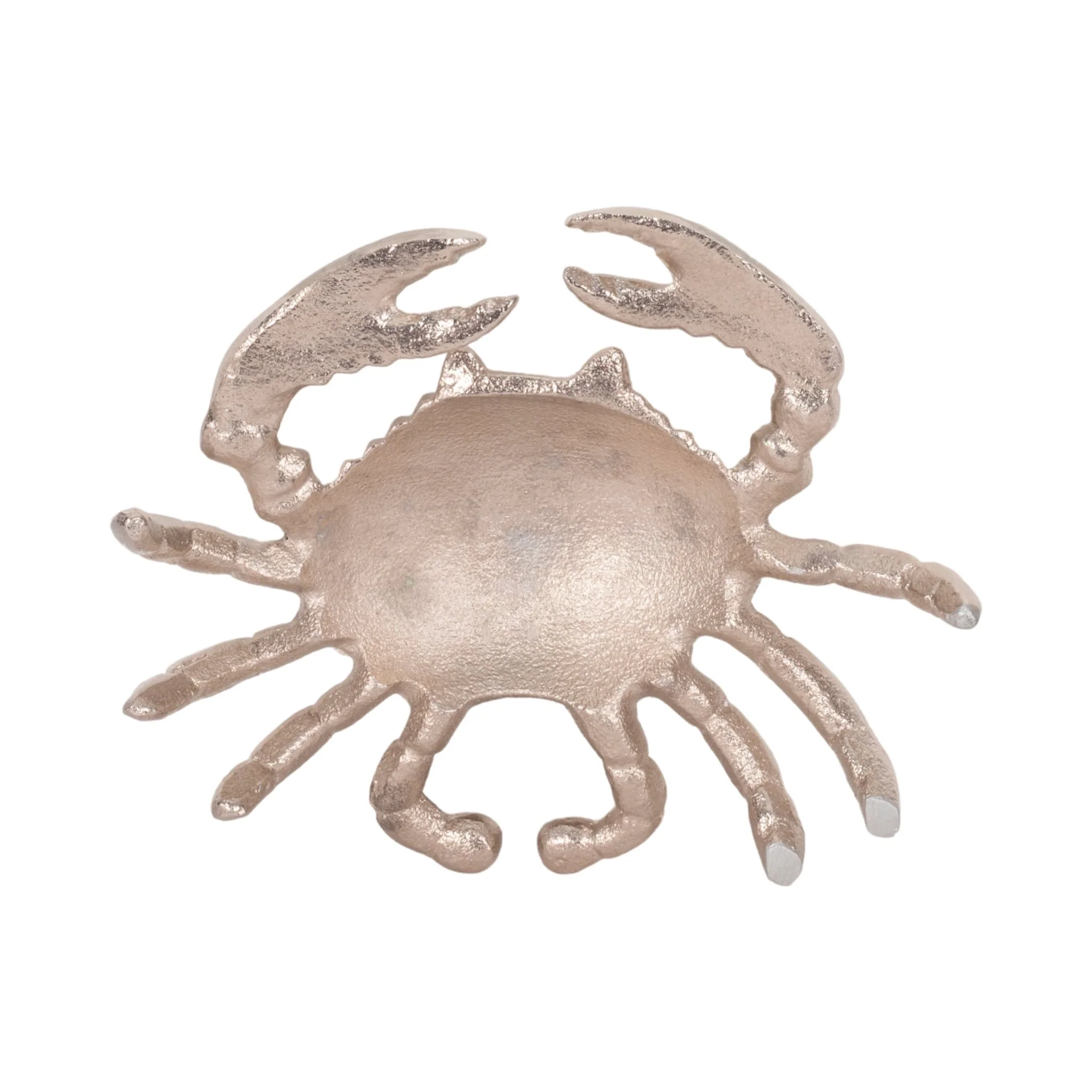 Metal, 7" Crab Deco Silver - Image 7
