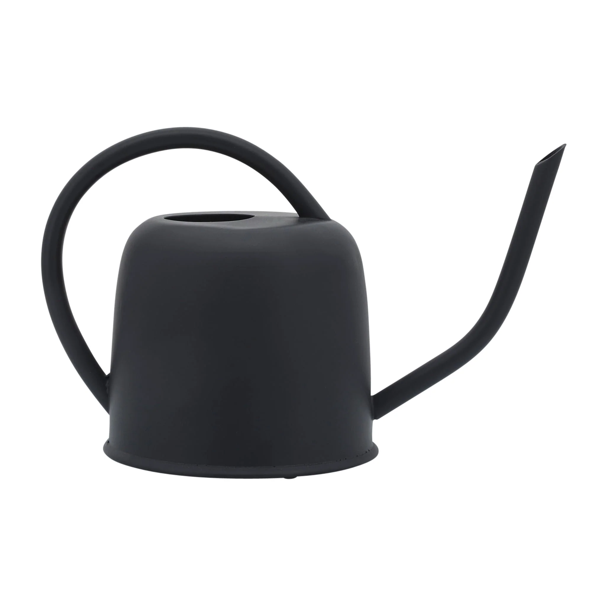 Metal 7"h Watering Can, Black - Image 2