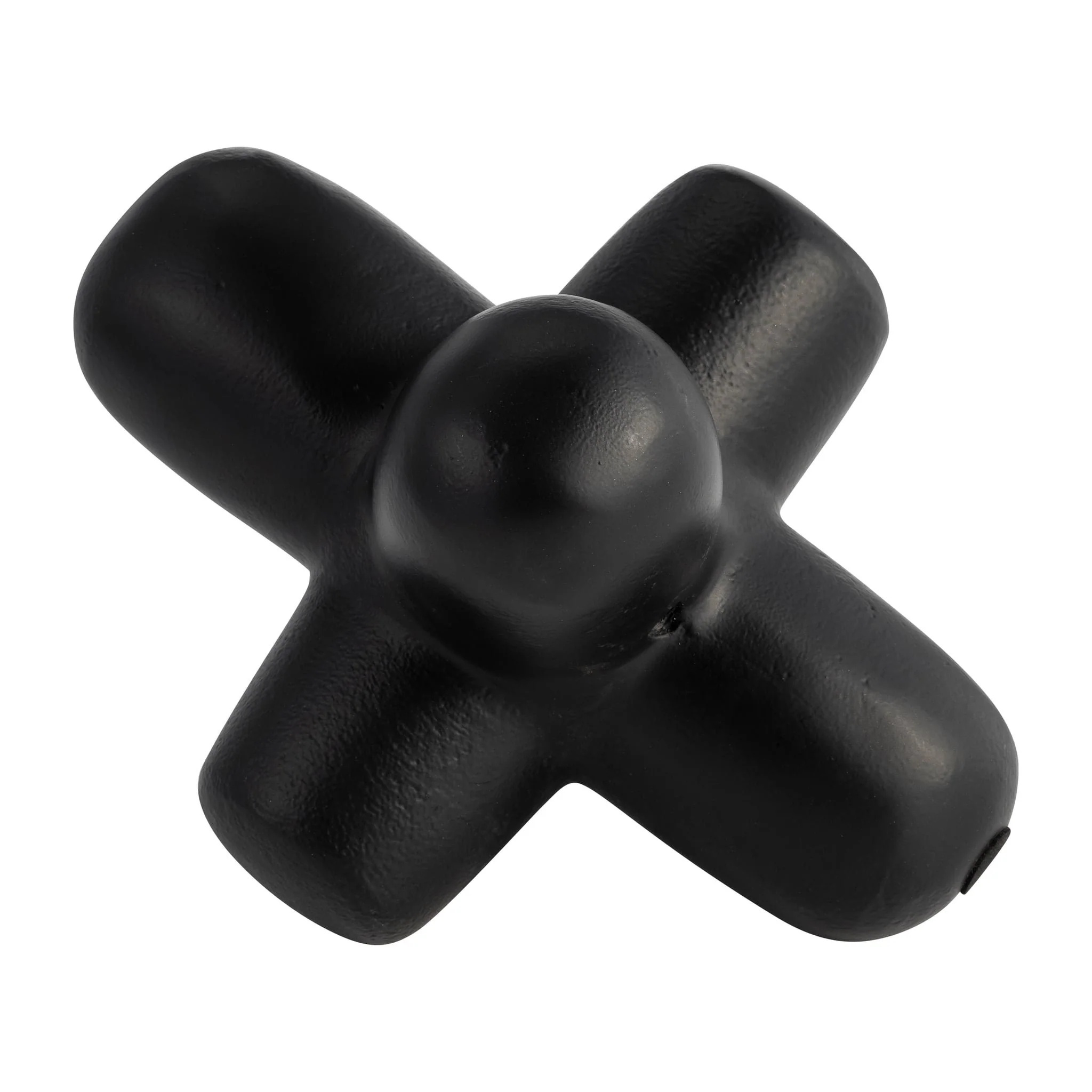 Metal 8" Geometric Orb, Black - Image 4