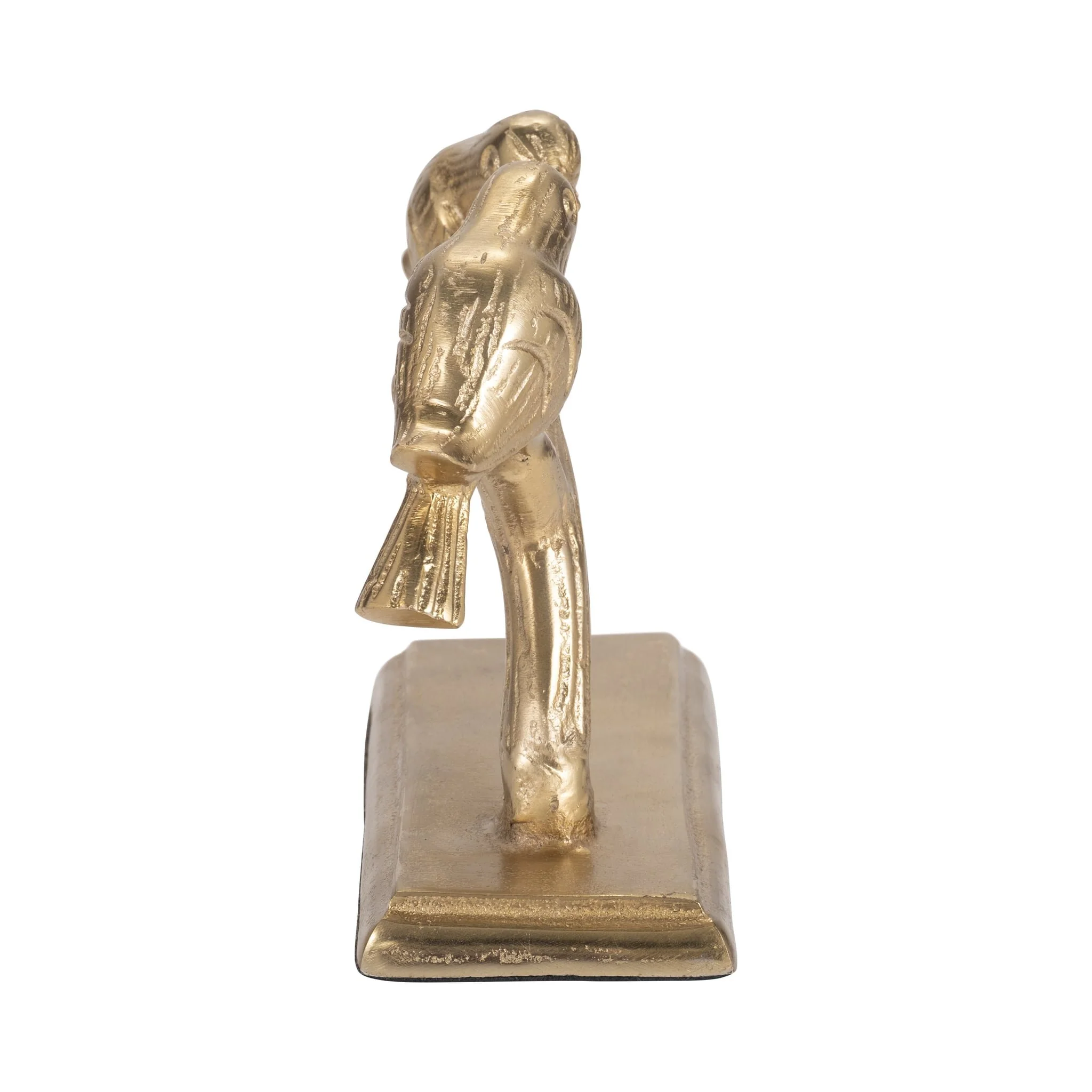 Metal, 8" Perched Birds, Gold - Image 3