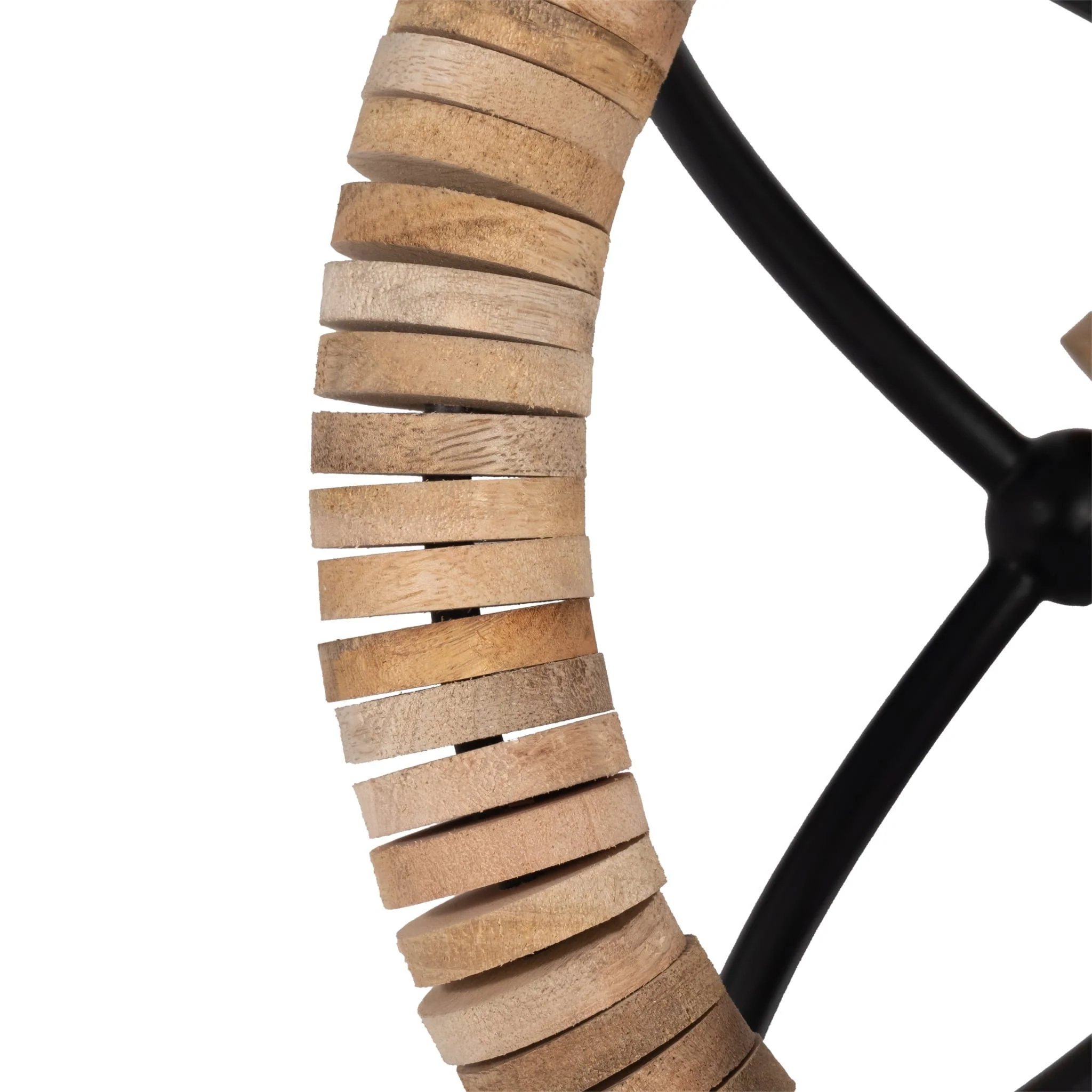 Metal, 9" Abacus Orb, Natural/black - Image 4