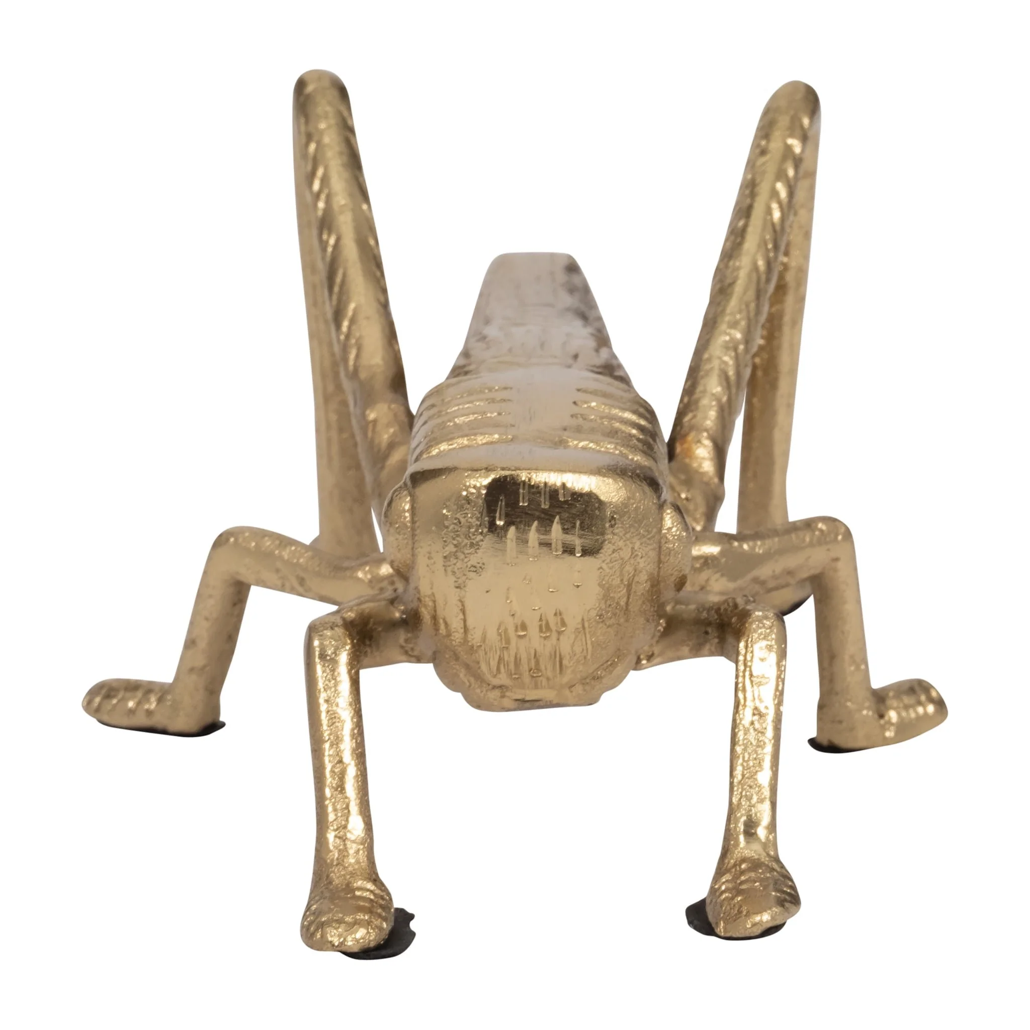 Metal, 9" Grasshopper, Gold - Image 3