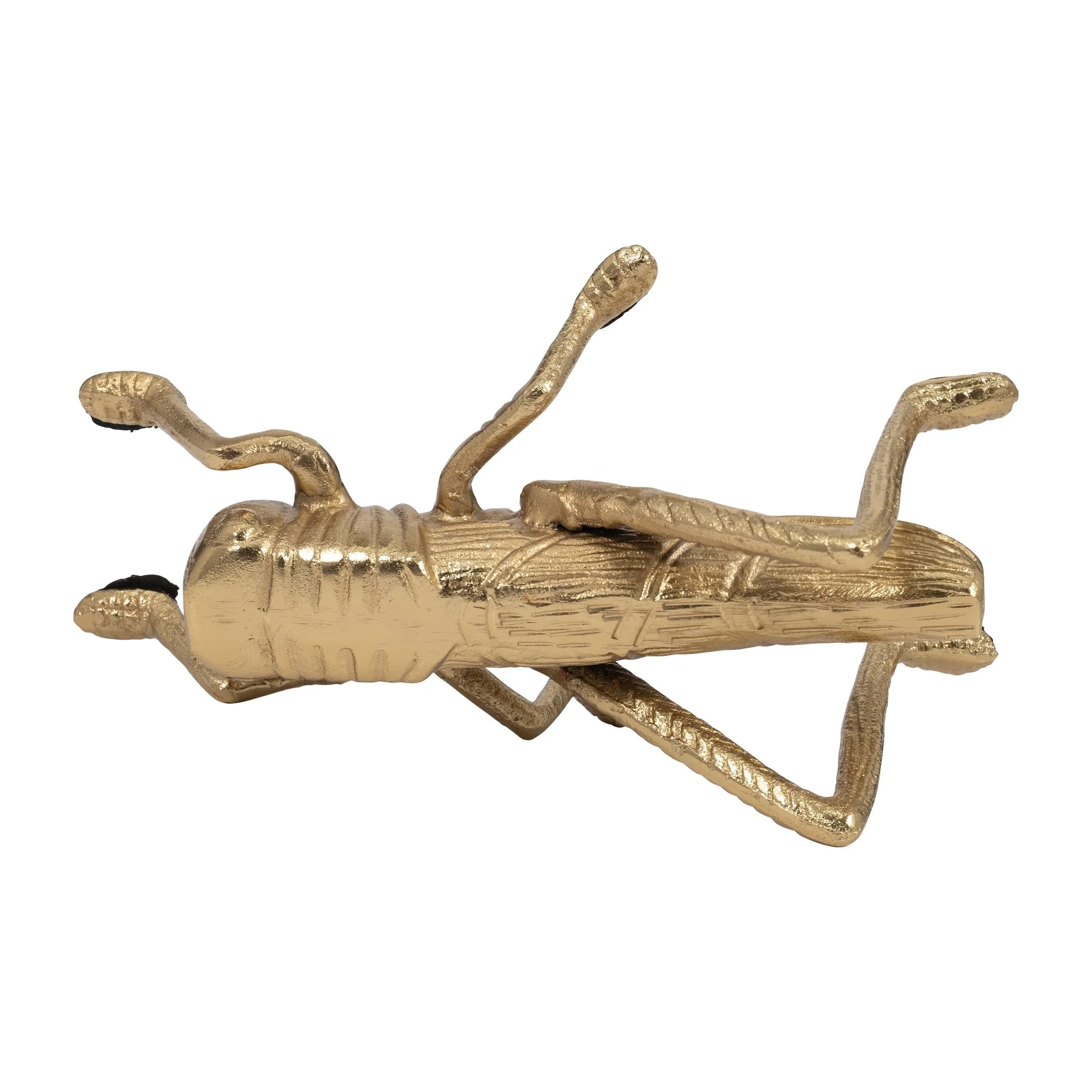 Metal, 9" Grasshopper, Gold - Image 5