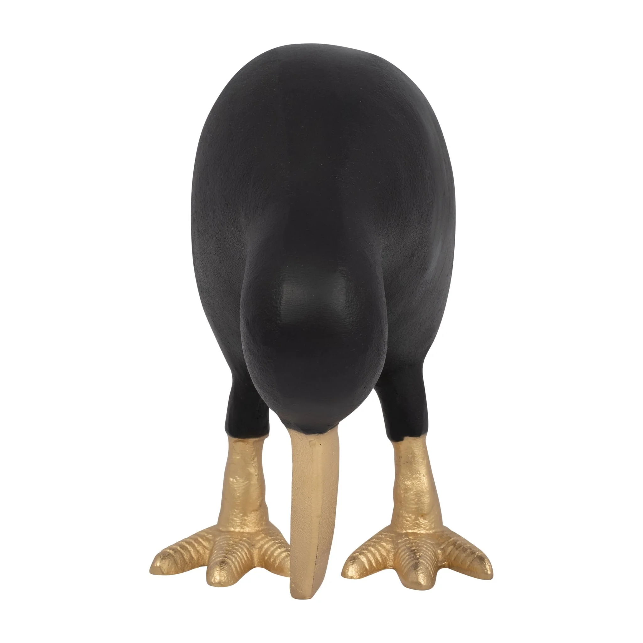 Metal, 9" Kiwi Mom, Black/gold - Image 3