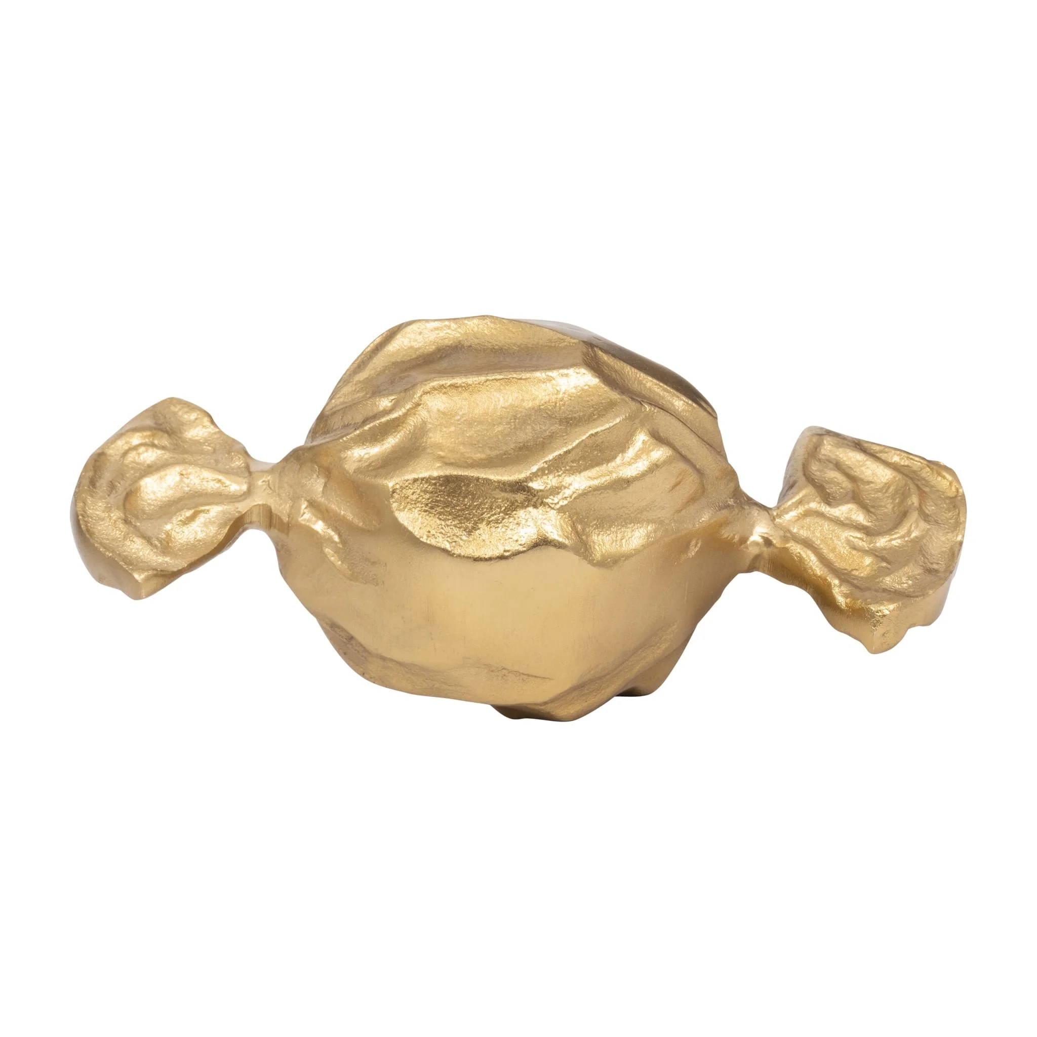 Metal, 9" Wrapped Candy, Gold - Image 6