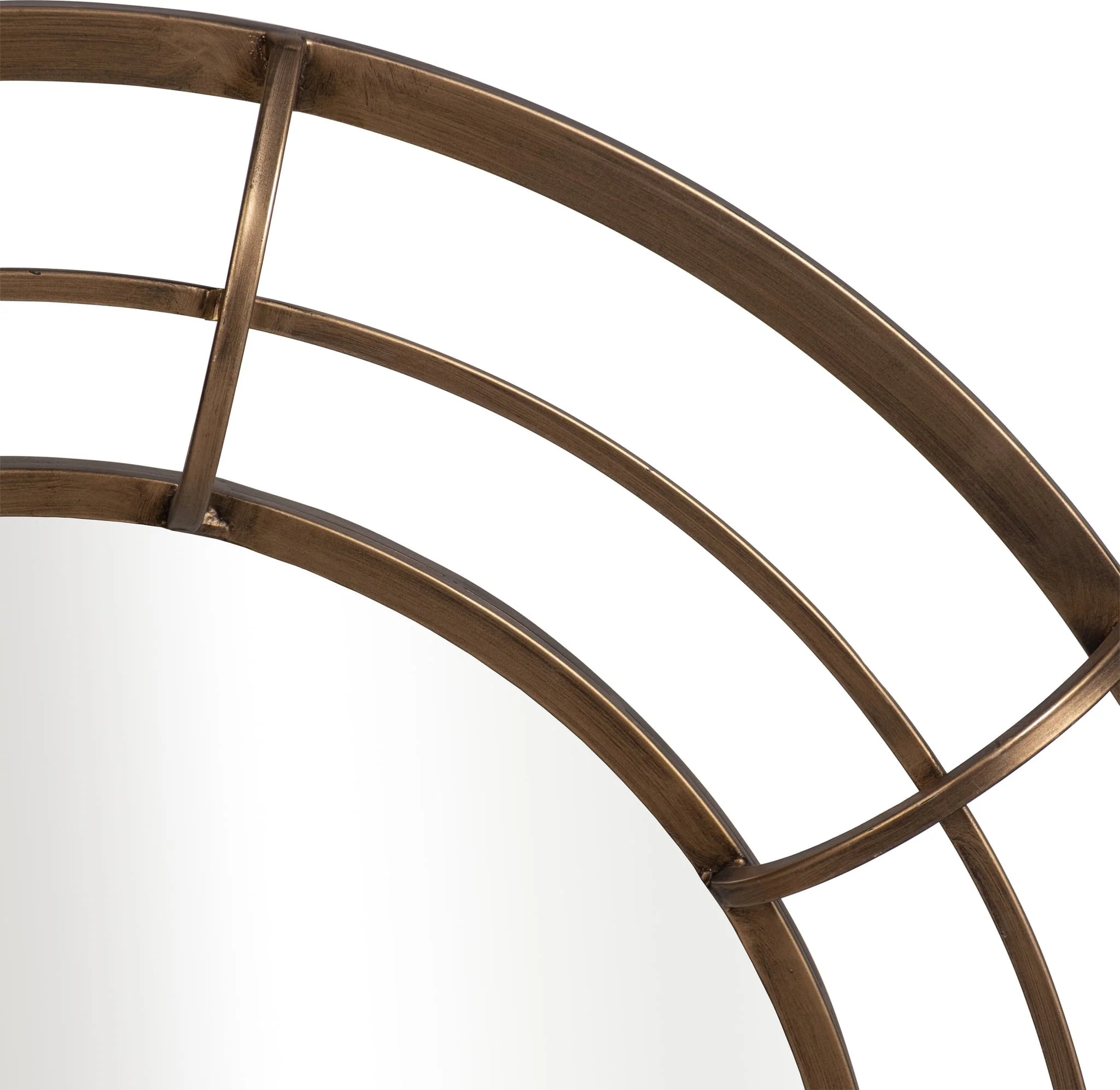 Metal Frame 28" Wall Mirror ,gold - Wb - Image 4