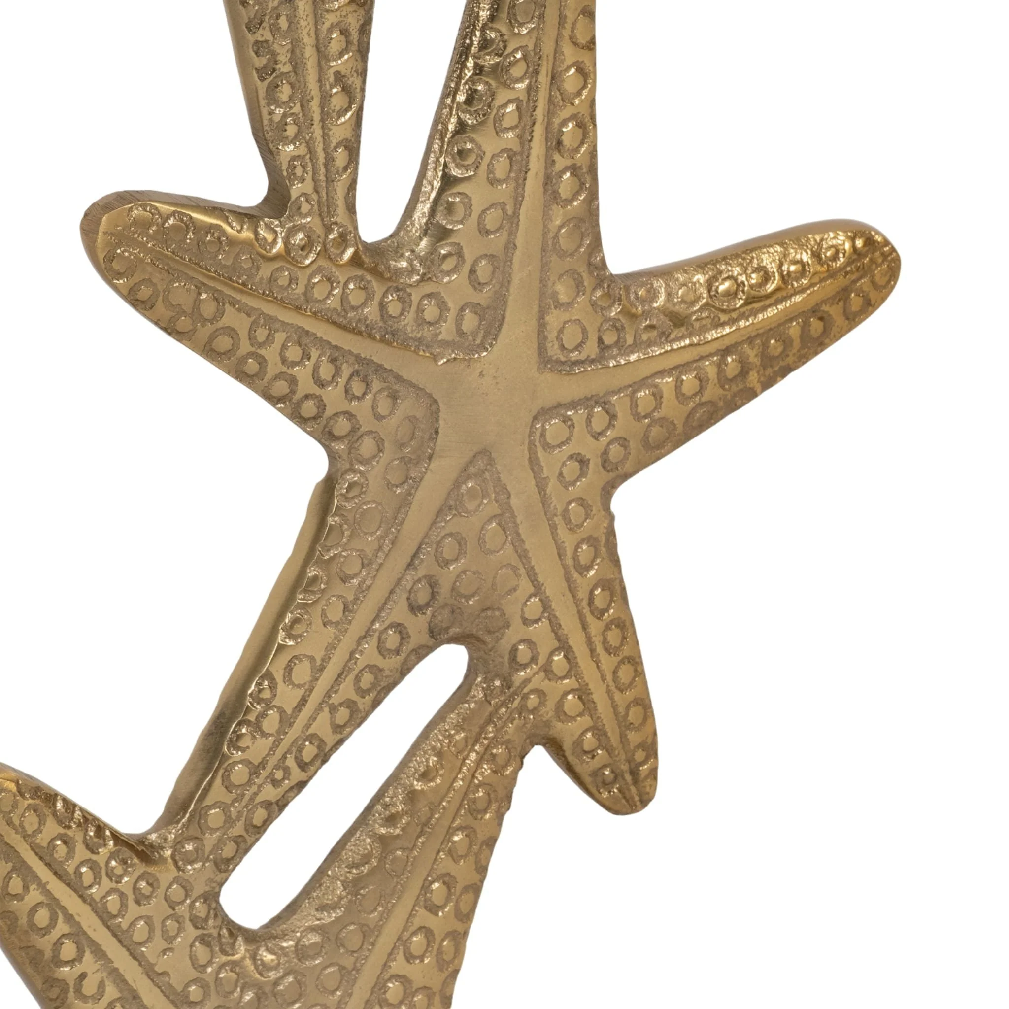 Metal/glass 15"d/25"h,gold Starfish Sidetable Kd - Image 5