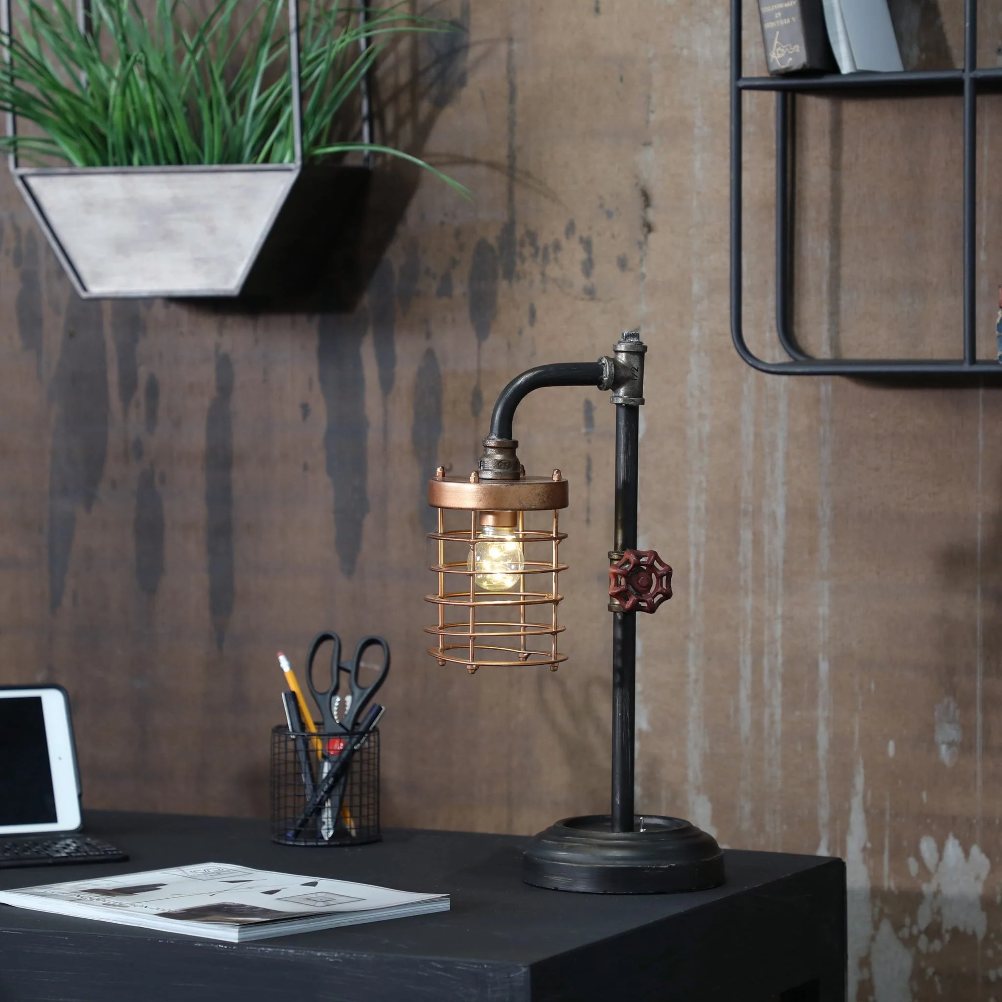 Metal, Pipe  Bo Table Lamp - Image 9