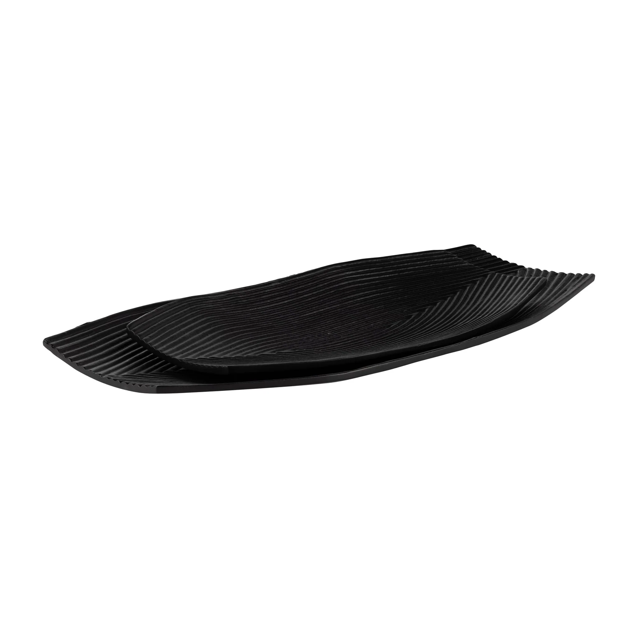 Metal,s/2 16/21",geometric Disk Plate,black - Image 6
