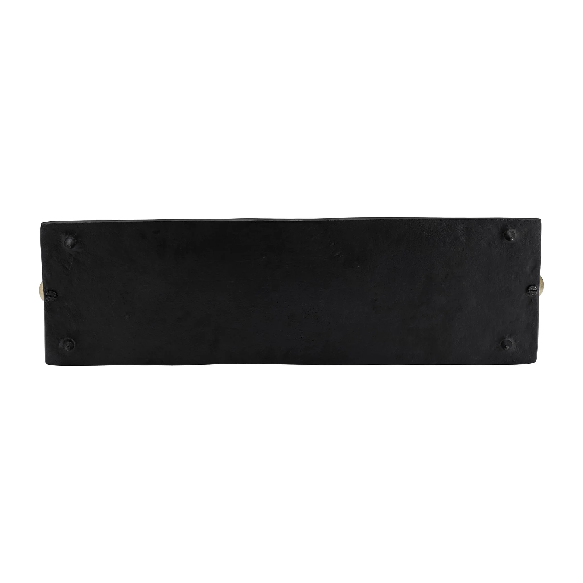 Metal,s/2 24/18",flat Tray With Gld Knob Handles,b - Image 8