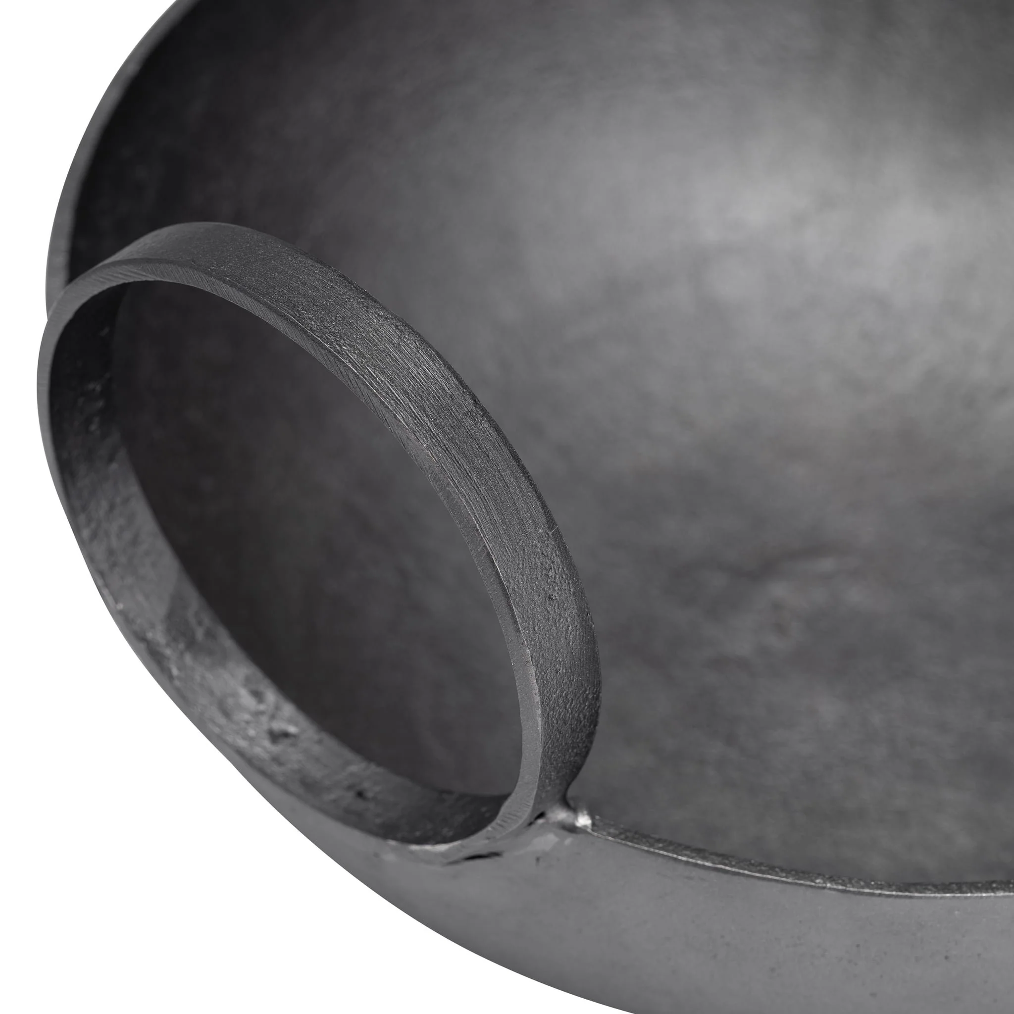 Metal, S/2, 7/8" Bowl With Handles, Slvr/gunmetal - Image 5