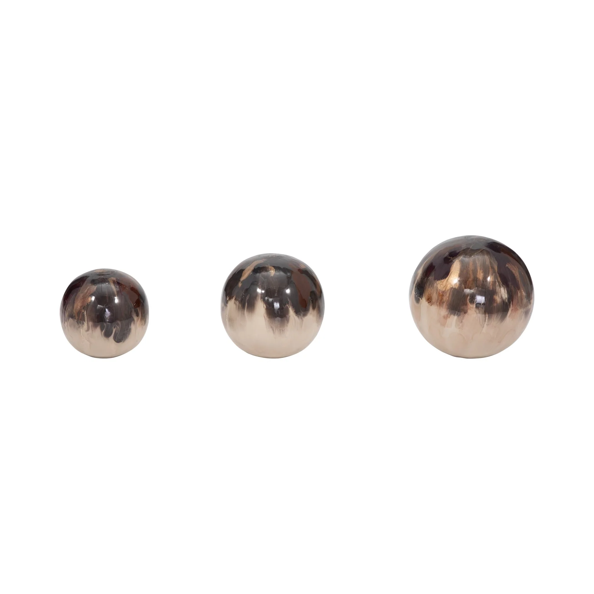 Metal, S/3 4/5/6" Galaxy Orbs, Multi - Image 2