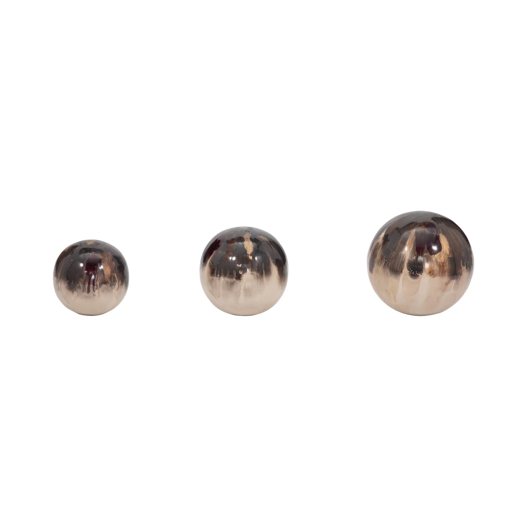 Metal, S/3 4/5/6" Galaxy Orbs, Multi - Image 3