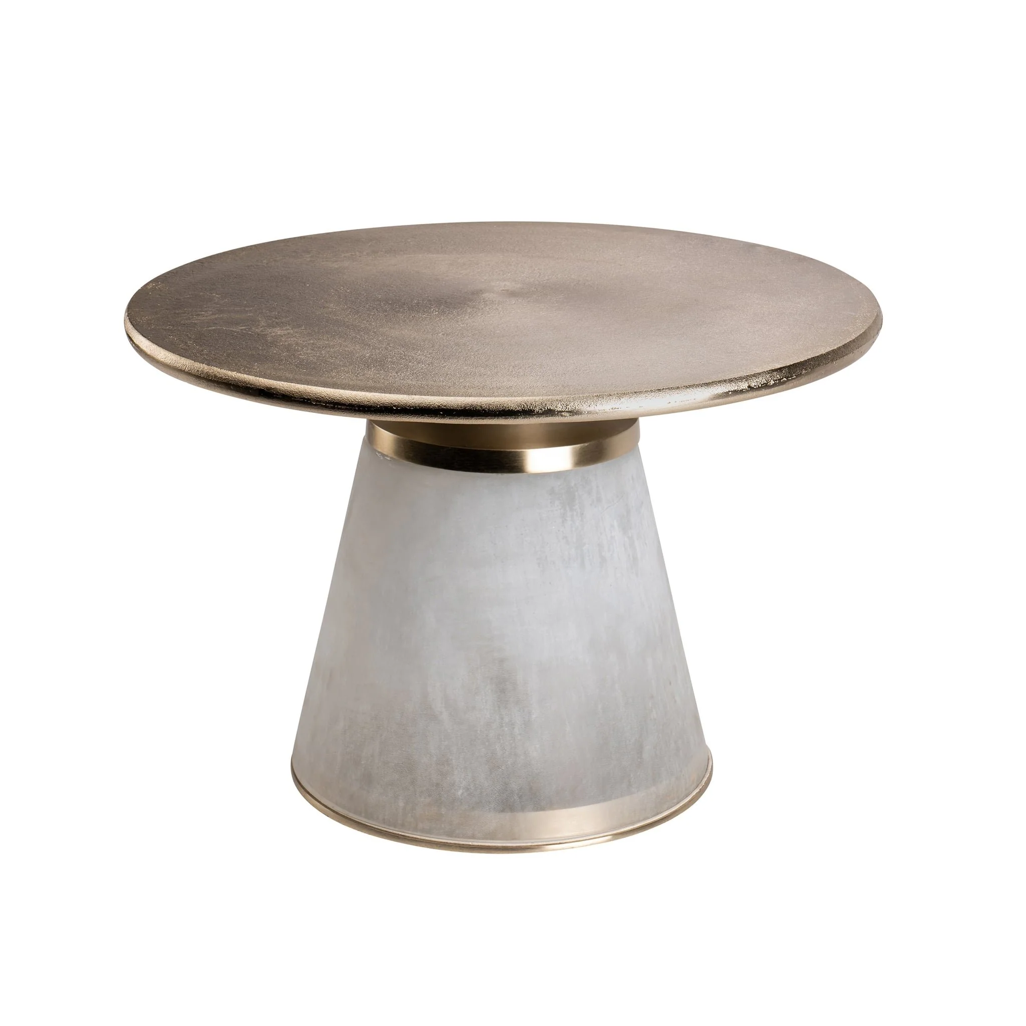 Metal Top, 17"h Nebular Coffee Table, Frost 2boxes - Image 2