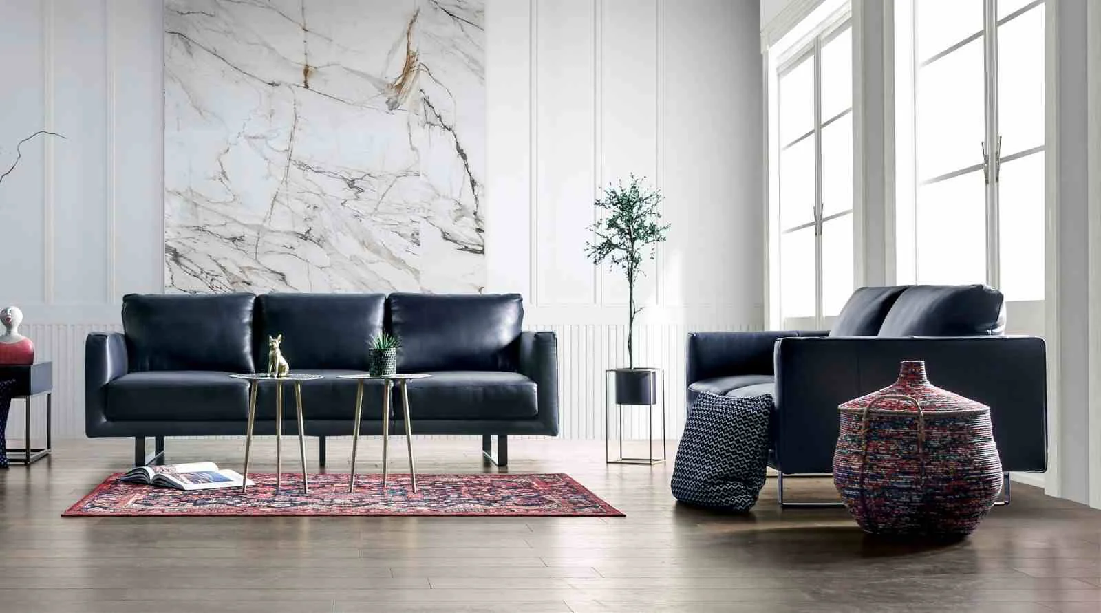 Mezzanotte Chair, Midnight Blue - Image 2