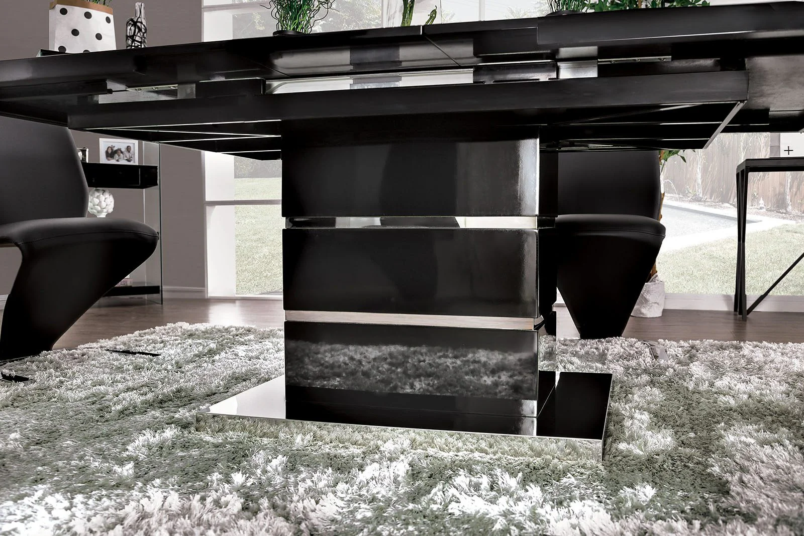 Midvale Dining Table, Black - Image 2